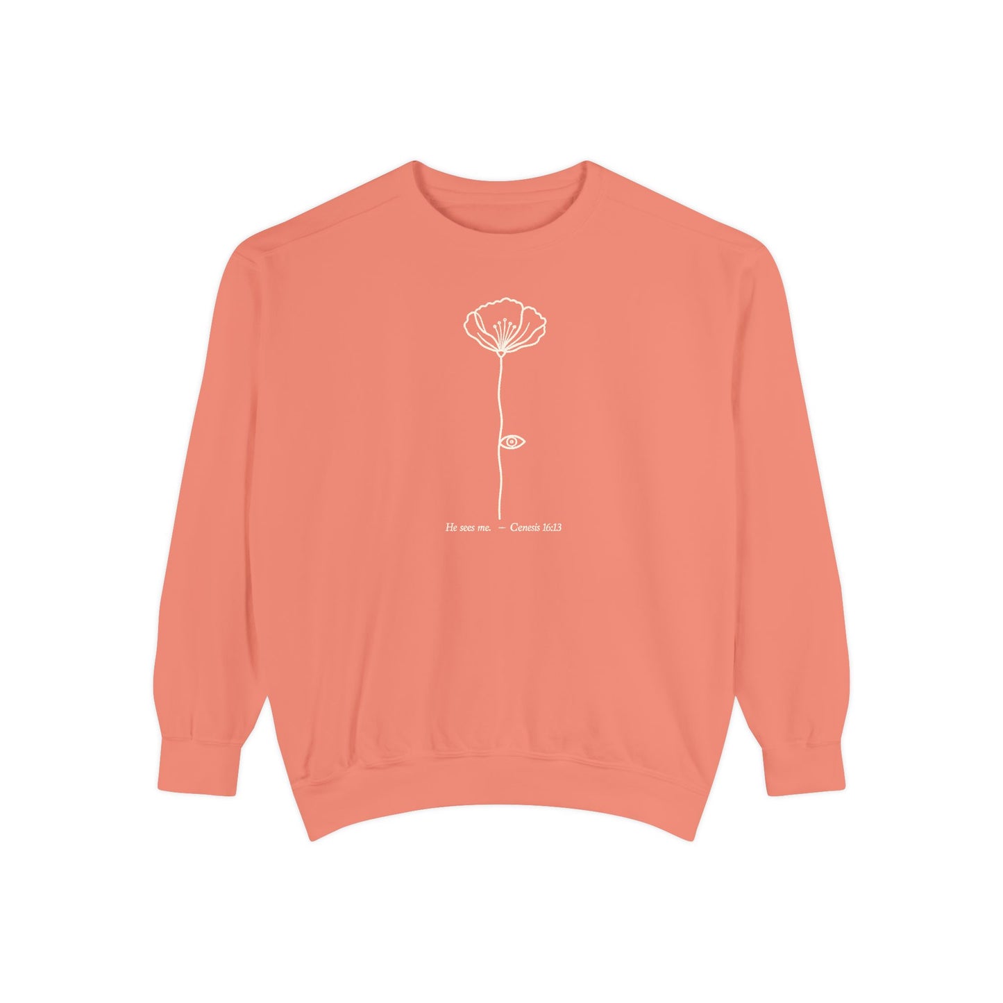 He Sees Me DTG Women's Sweatshirt