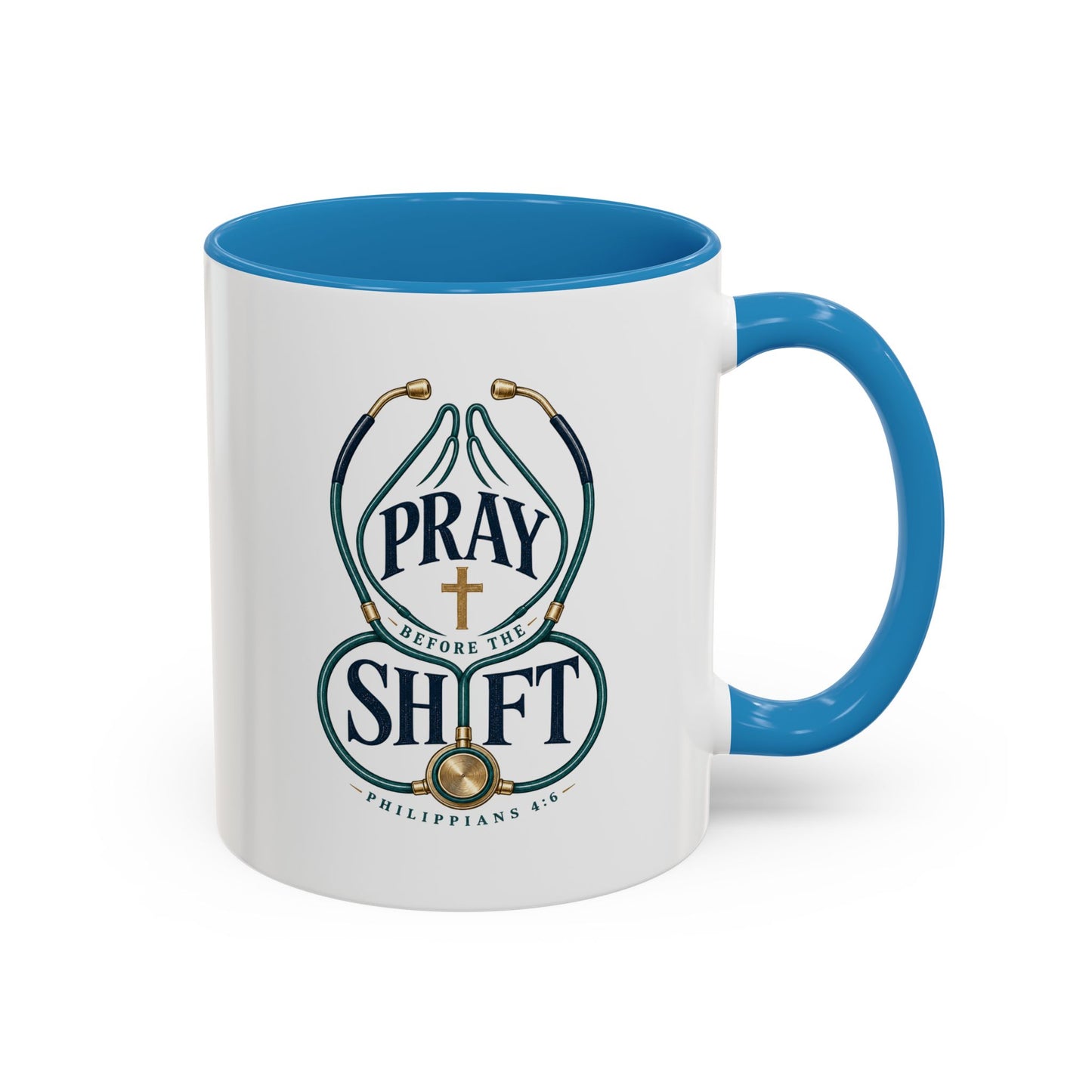 Pray Before The Shift | Ceramic Coffee Mug