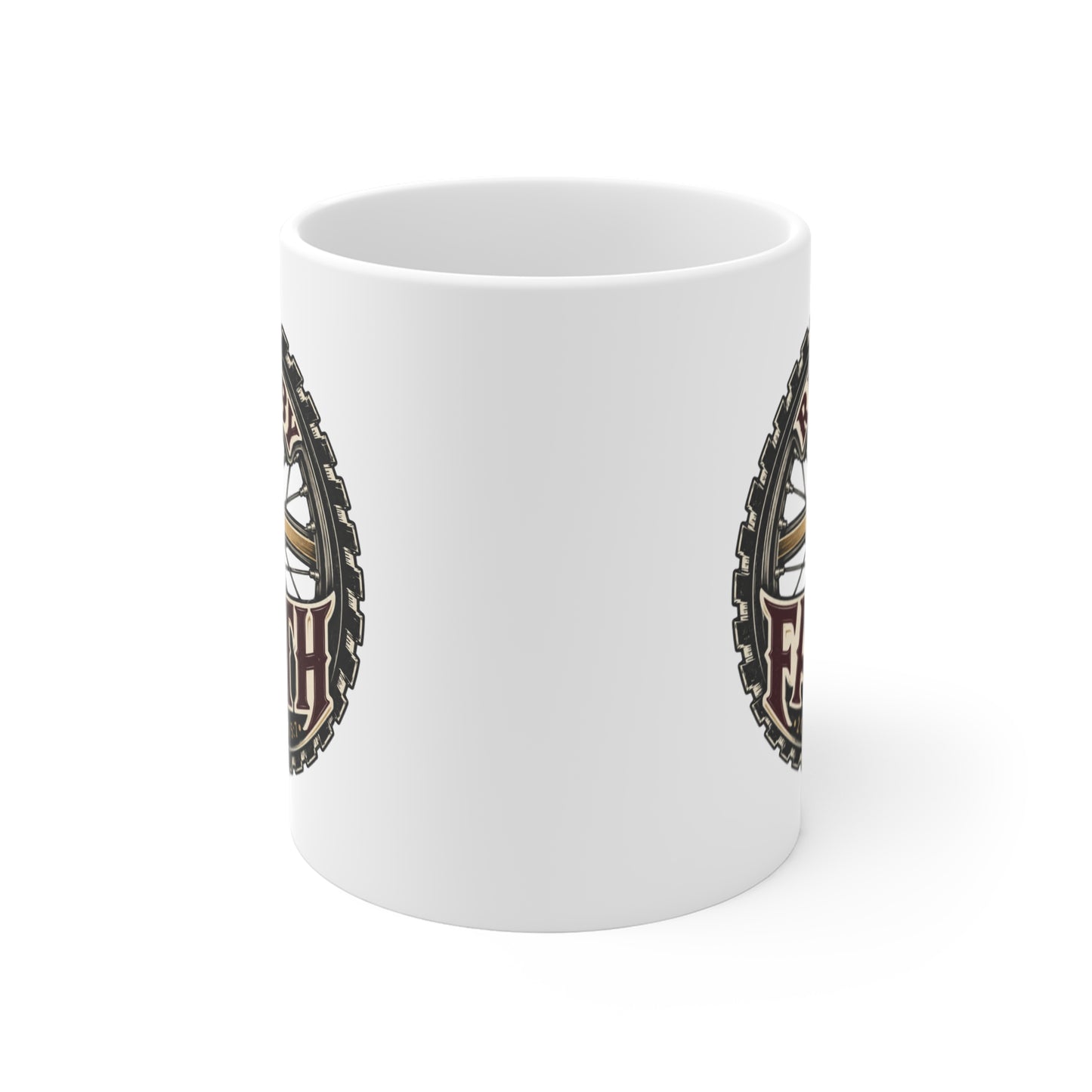 Ride By Faith | Ceramic Coffee Mug