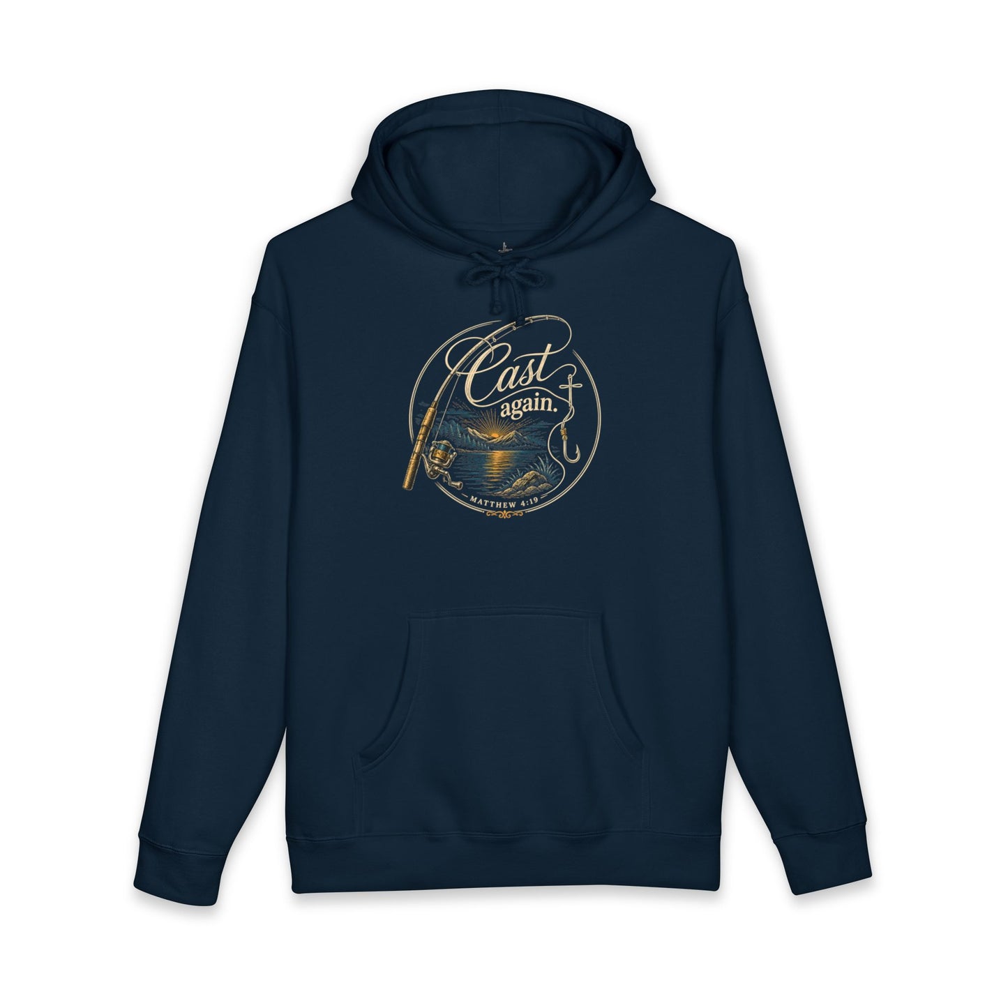 Cast Again | Christian Fishing Hoodie