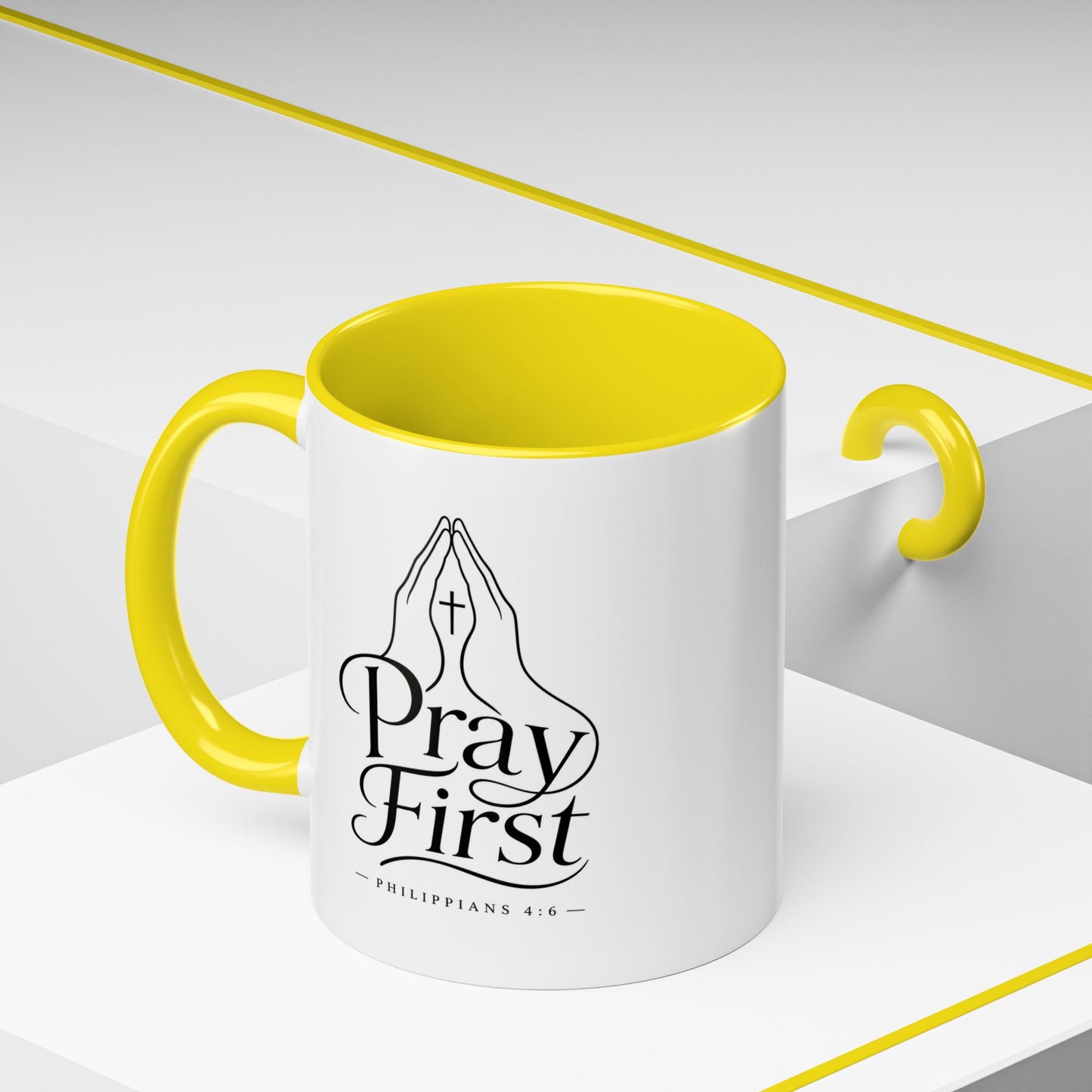 Pray First | Ceramic Coffee Mug