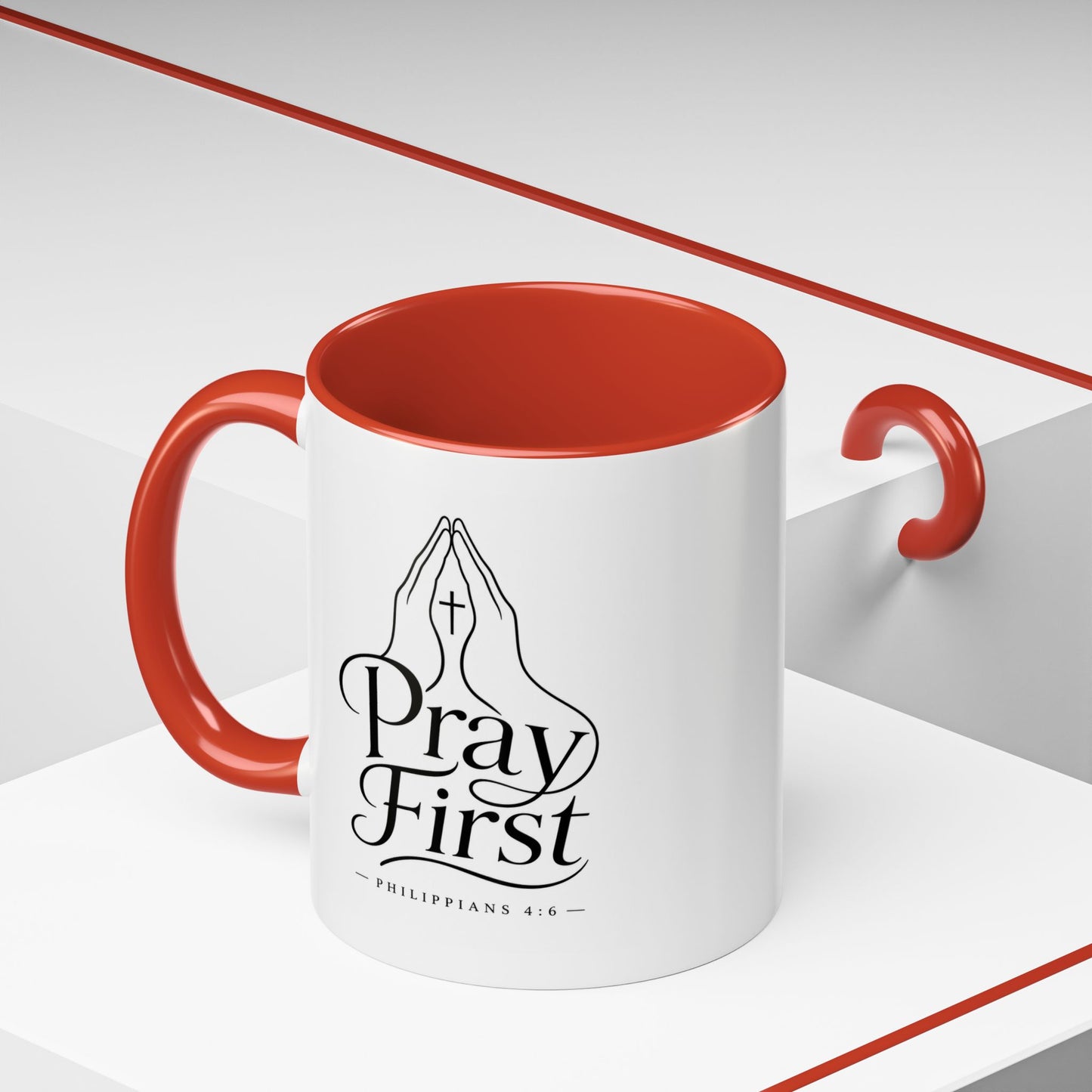 Pray First | Ceramic Coffee Mug