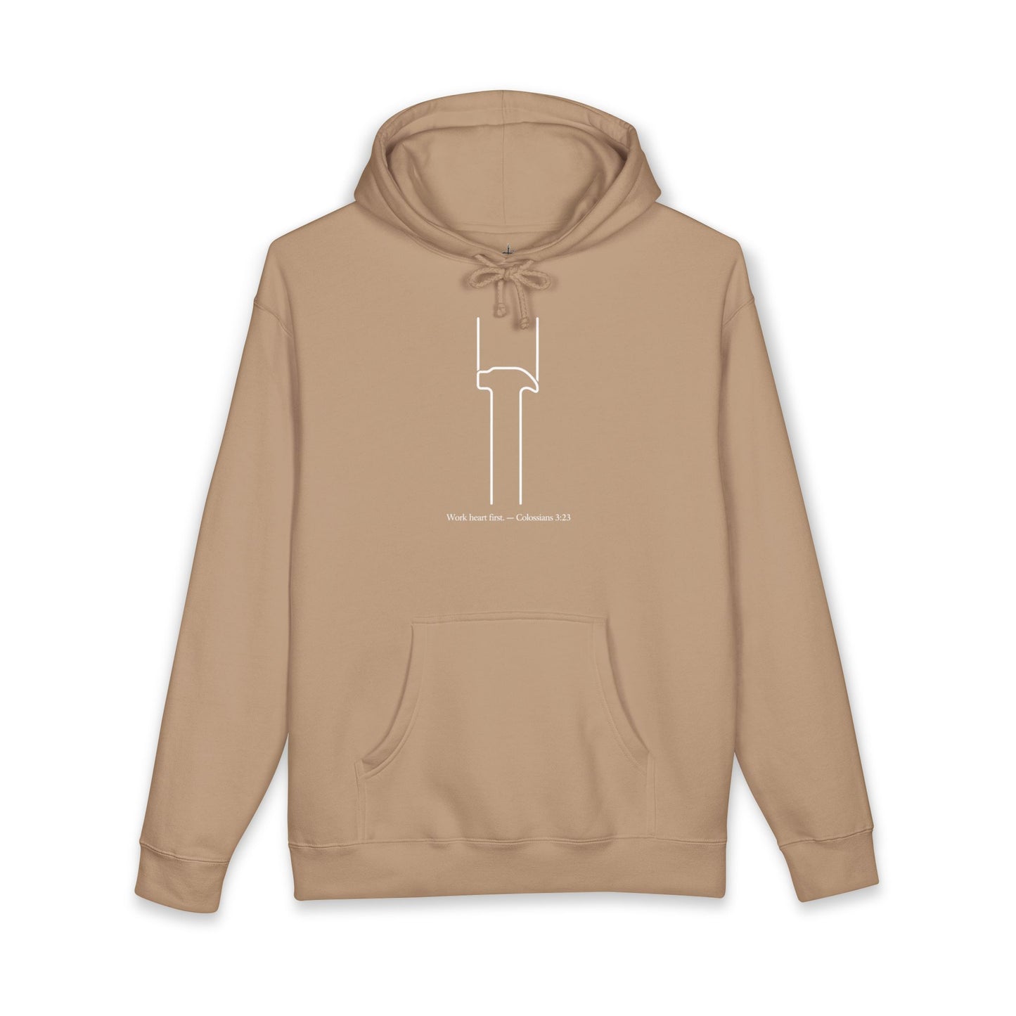Minimal Monogram 'I' Hoodie – Classic Letter Initial Pullover