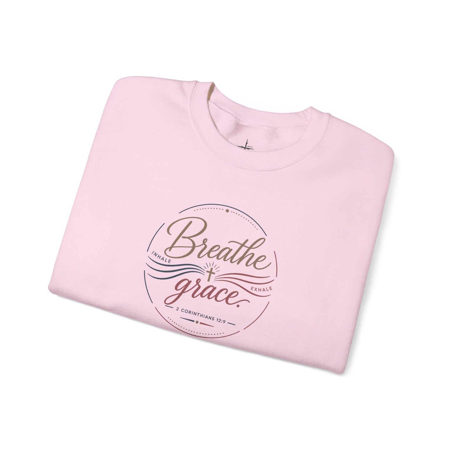 Breathe Grace | Crewneck Sweatshirt