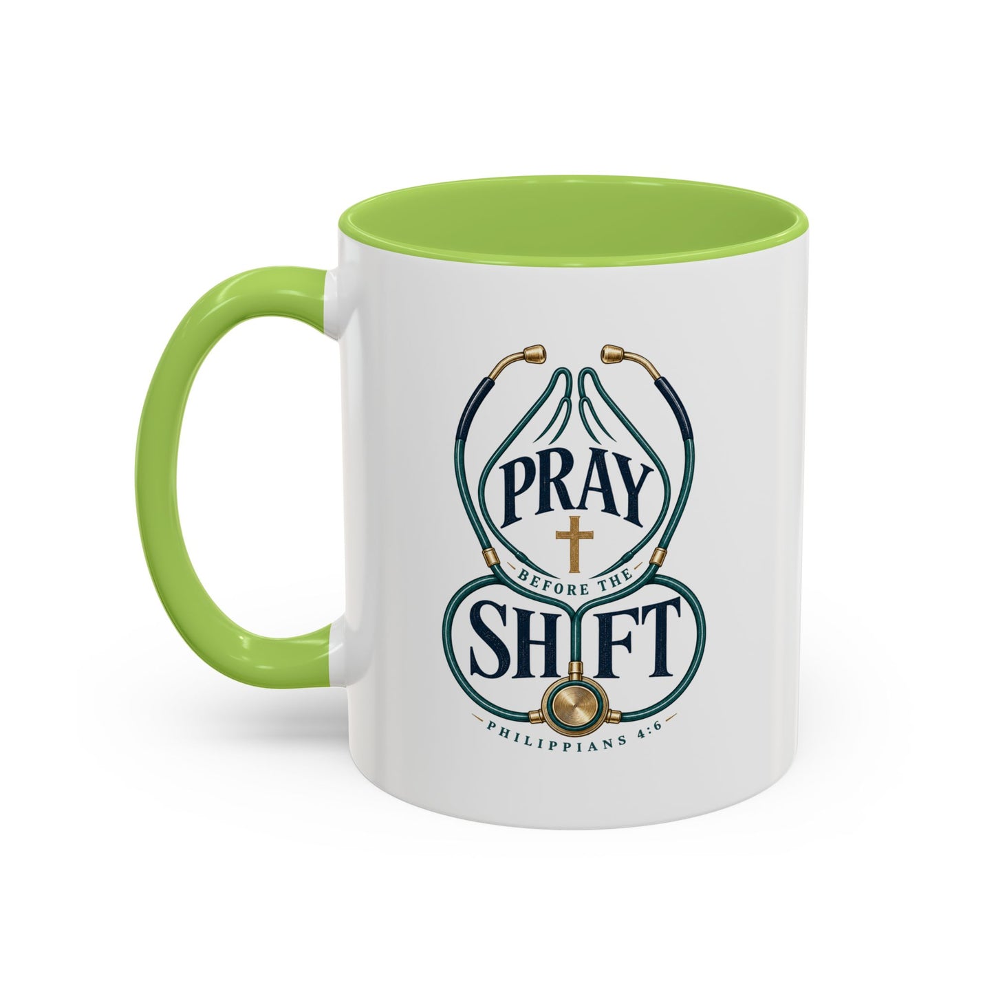 Pray Before The Shift | Ceramic Coffee Mug