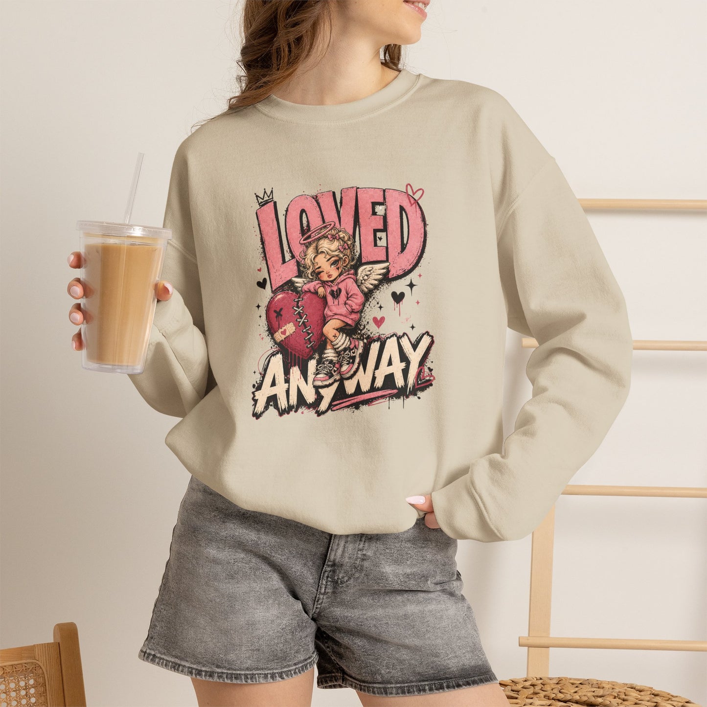 Loved Anyway | Crewneck Sweatshirt