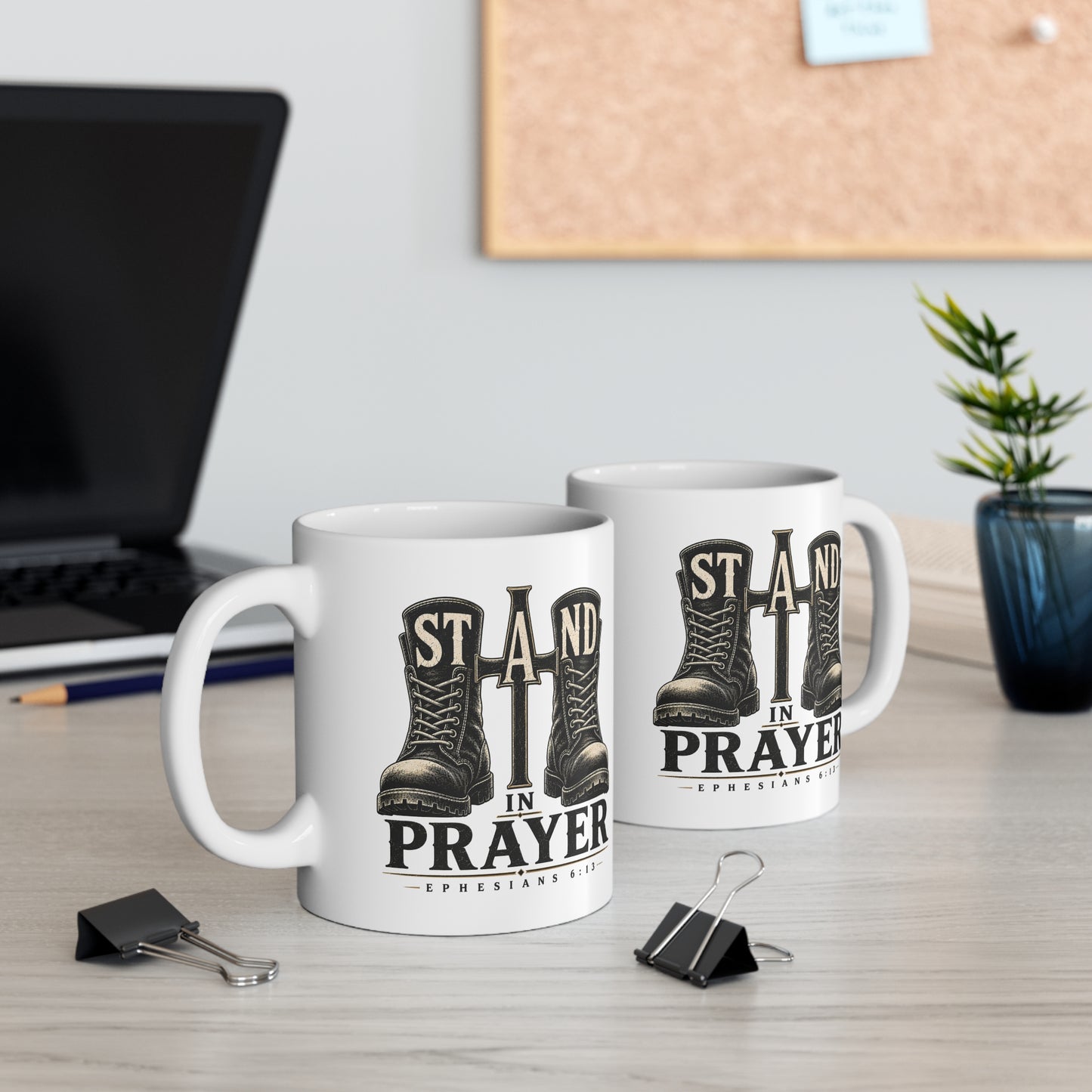 Stand In Prayer | Ceramic Coffee Mug