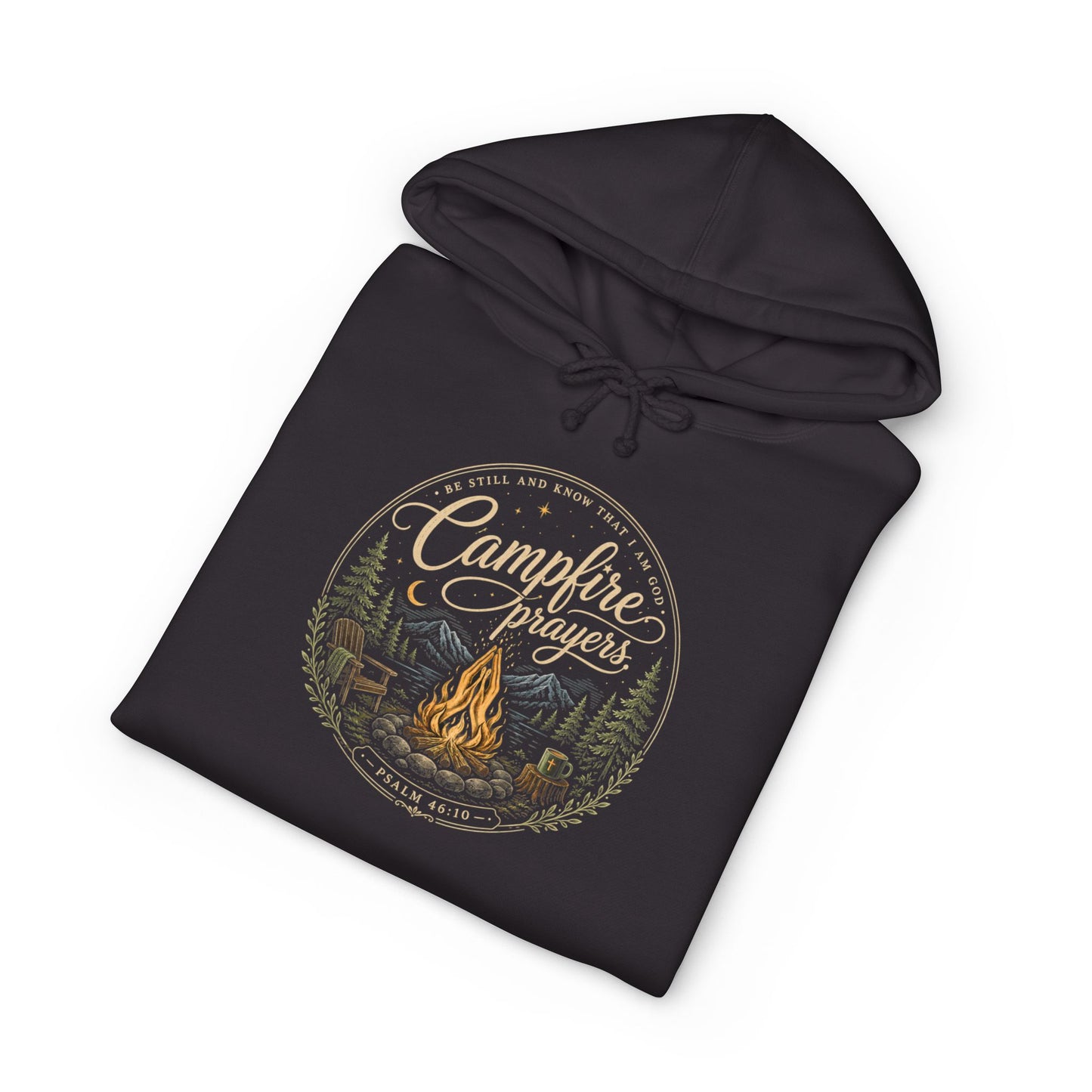 Campfire Prayers | Christian Camping Hoodie