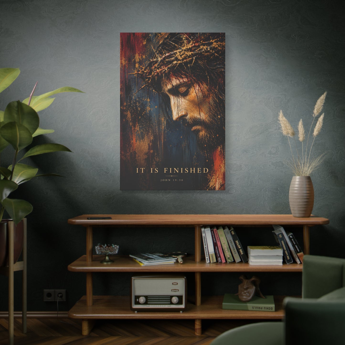 It Is Finished | Stretched Canvas Wall Art