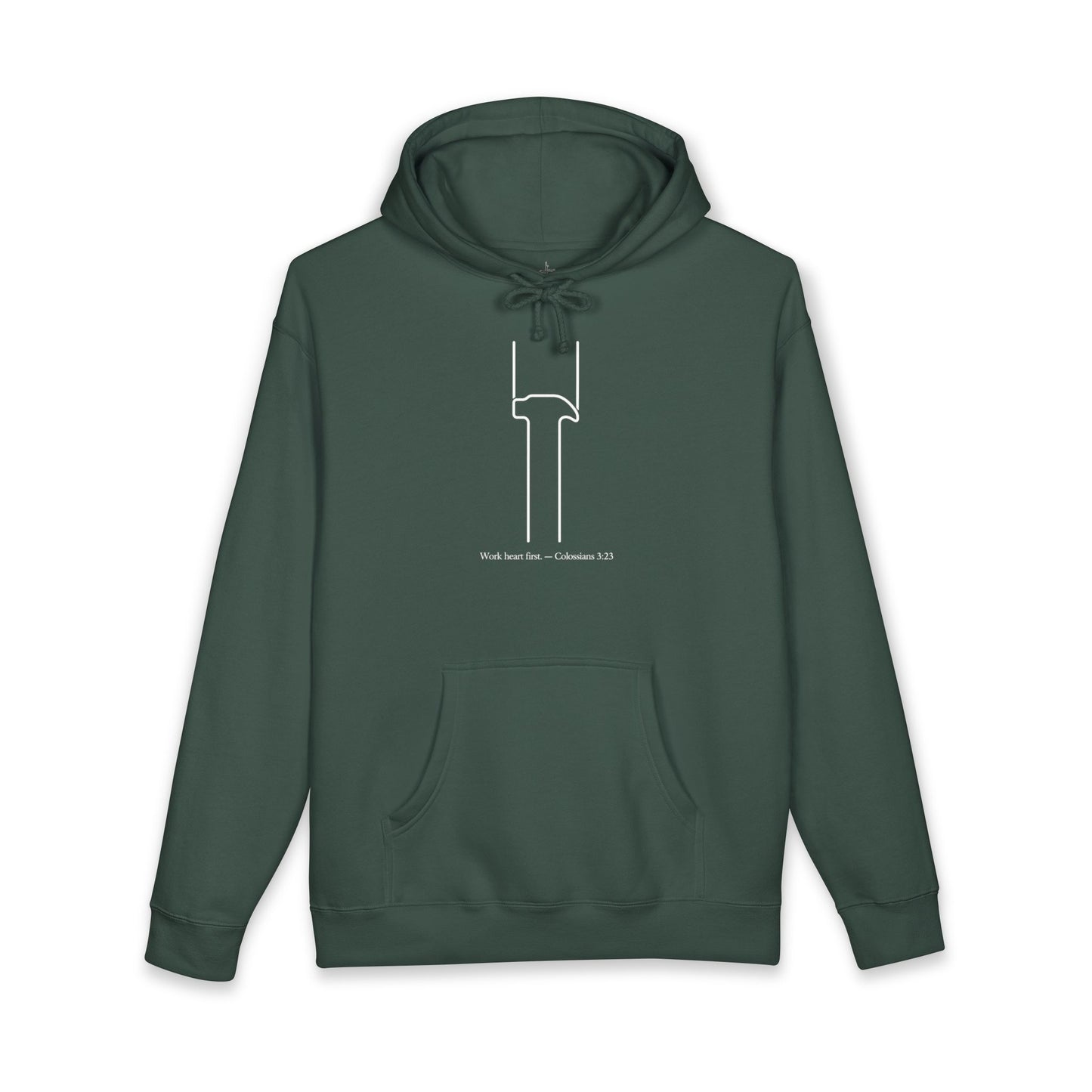 Minimal Monogram 'I' Hoodie – Classic Letter Initial Pullover