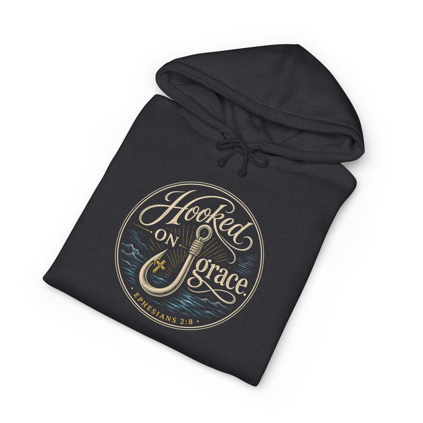 Hooked On Grace | Fishing Hoodie