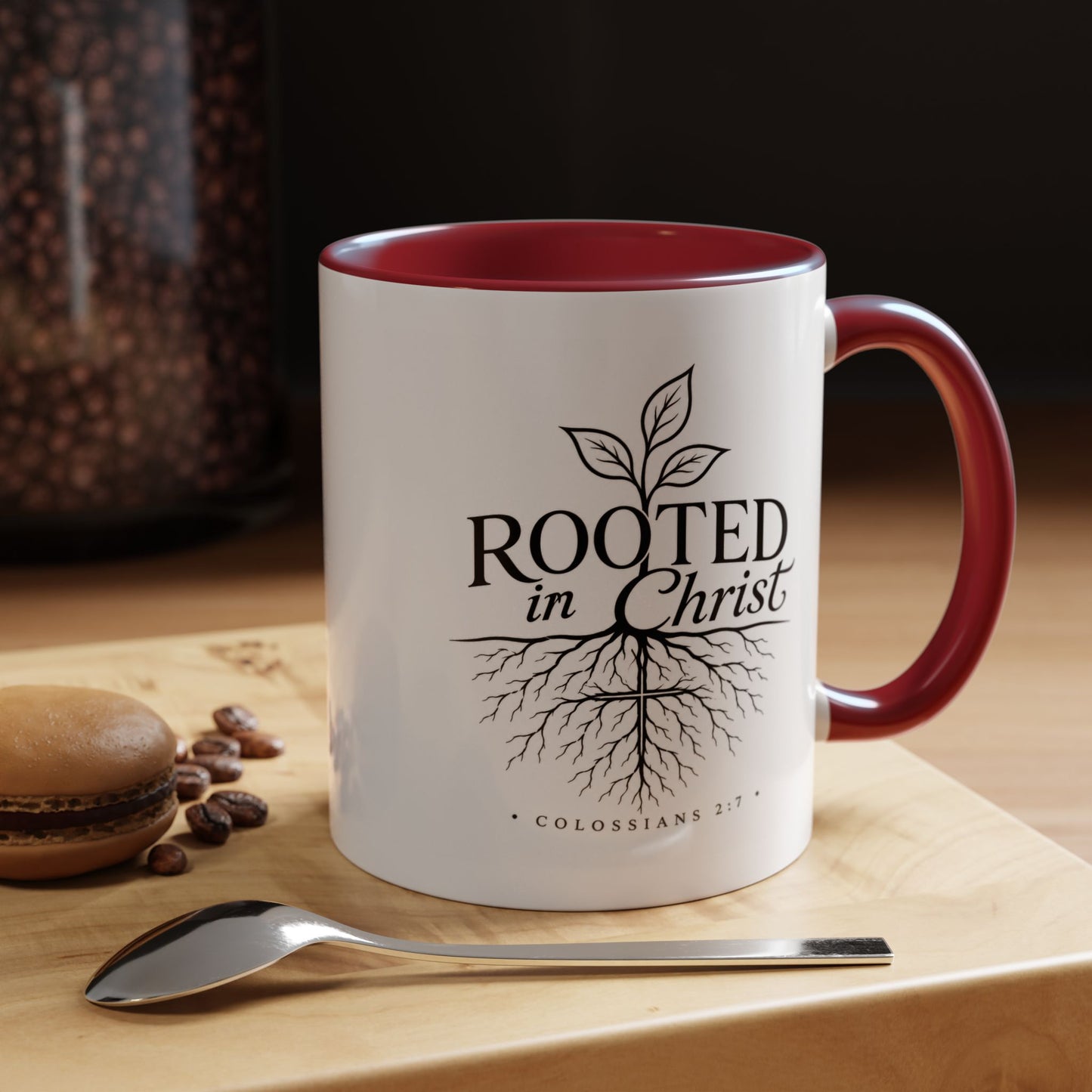 Rooted in Christ | Ceramic Coffee Mug
