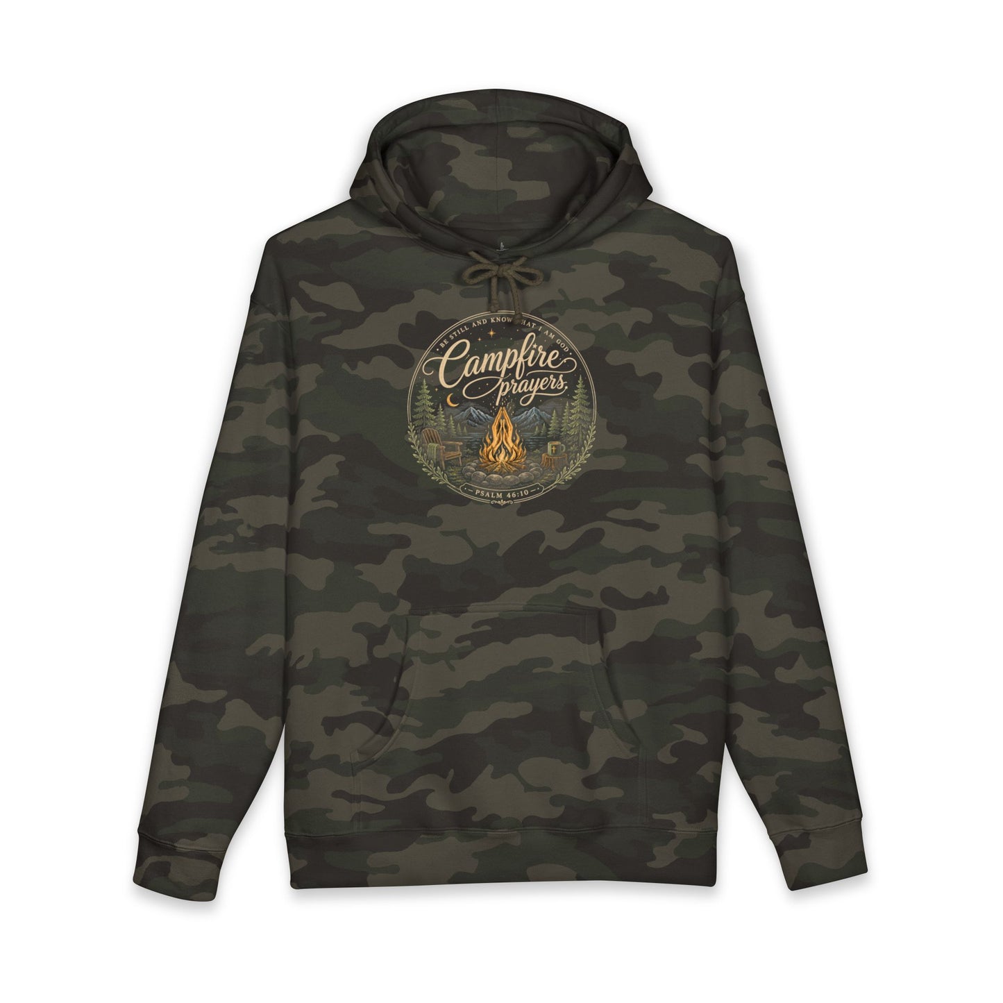 Campfire Prayers | Christian Camping Hoodie