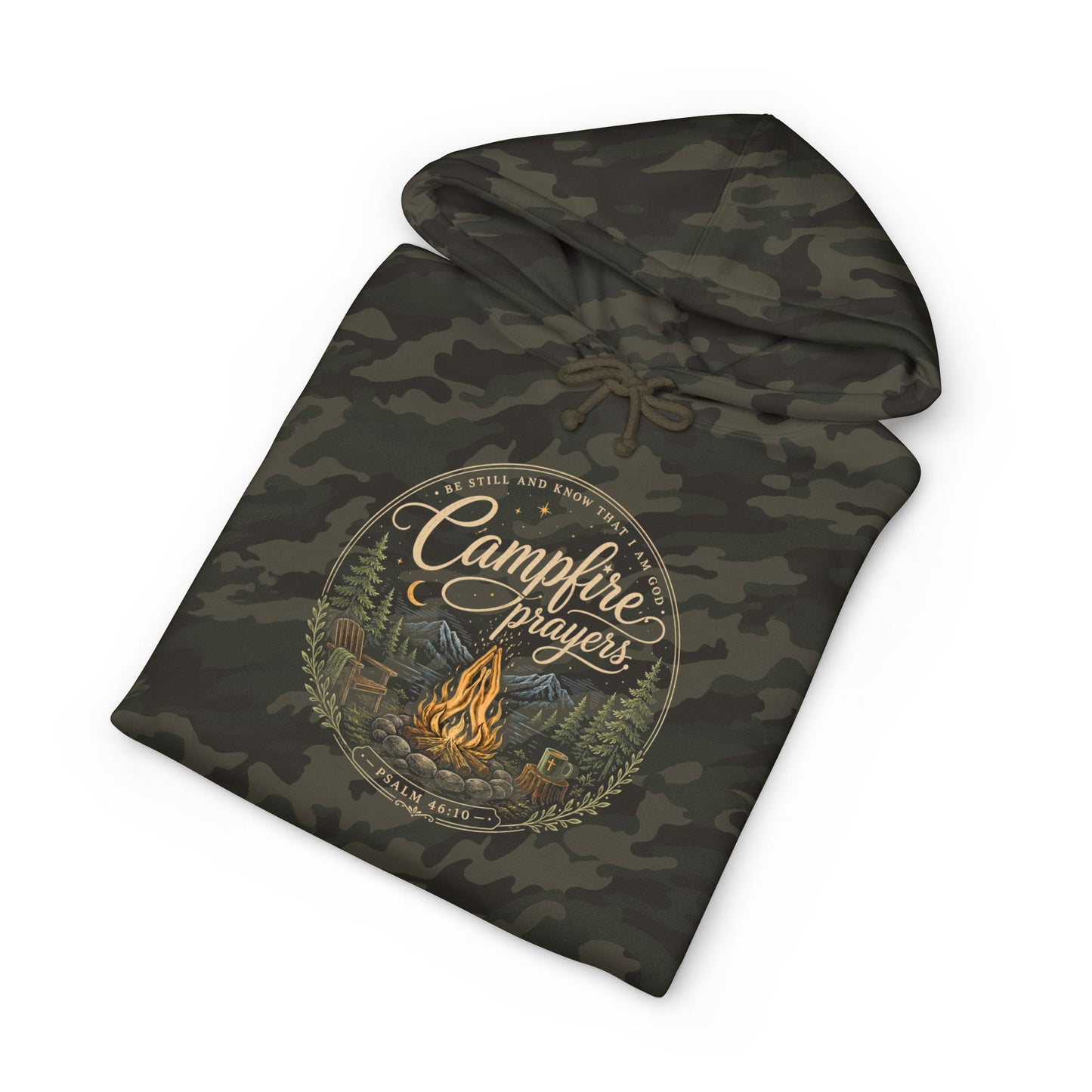 Campfire Prayers | Christian Camping Hoodie