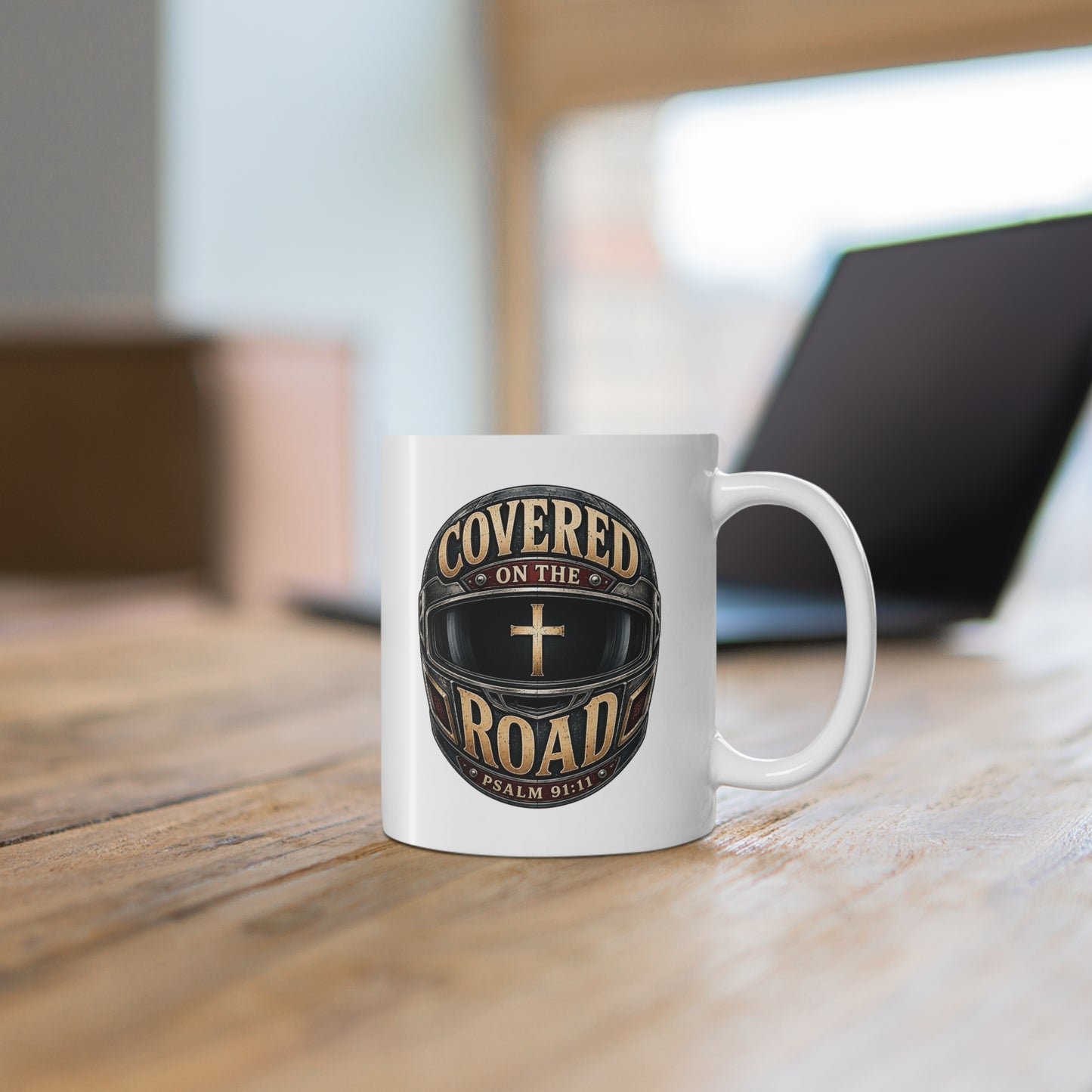 Covered On The Road | Ceramic Coffee Mug