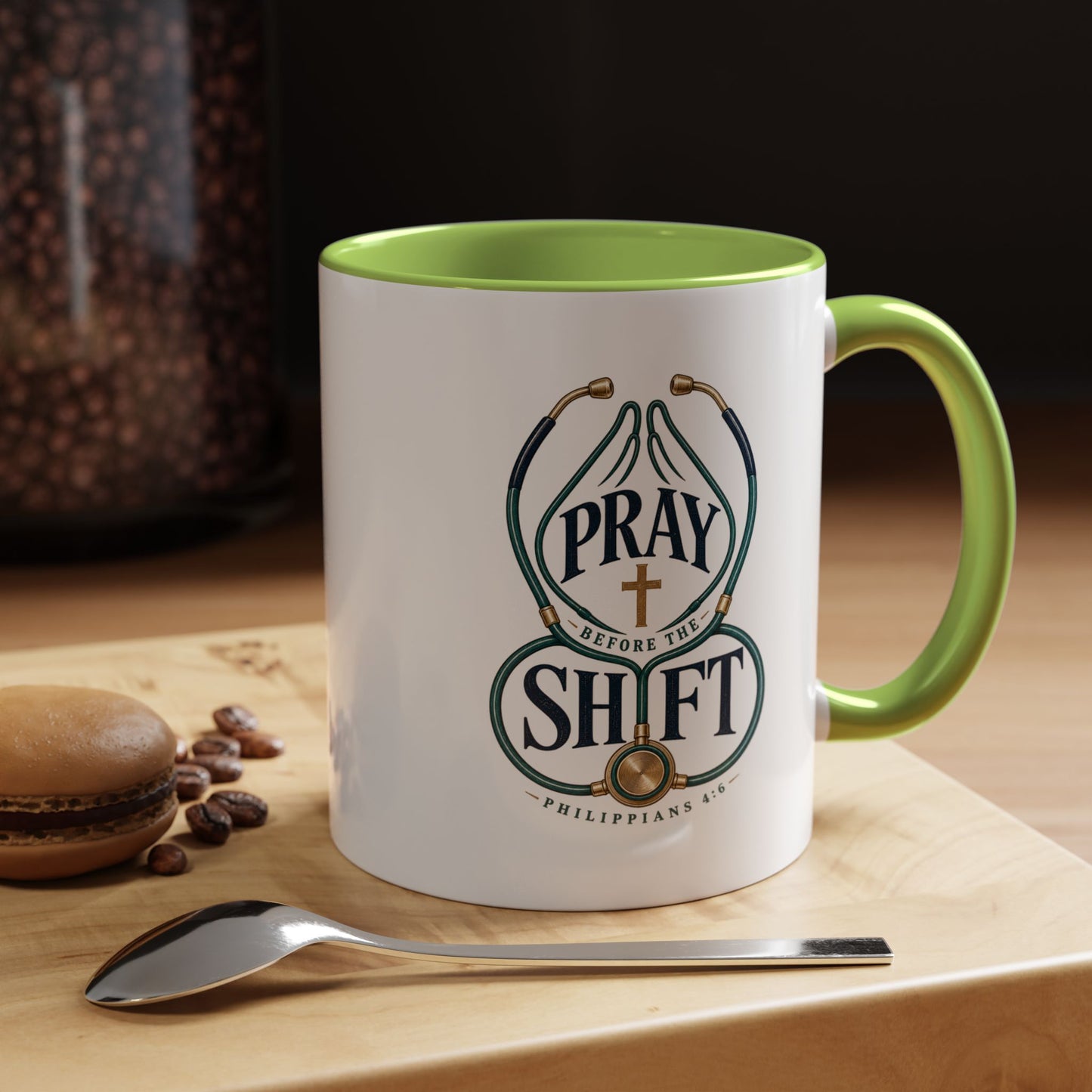 Pray Before The Shift | Ceramic Coffee Mug