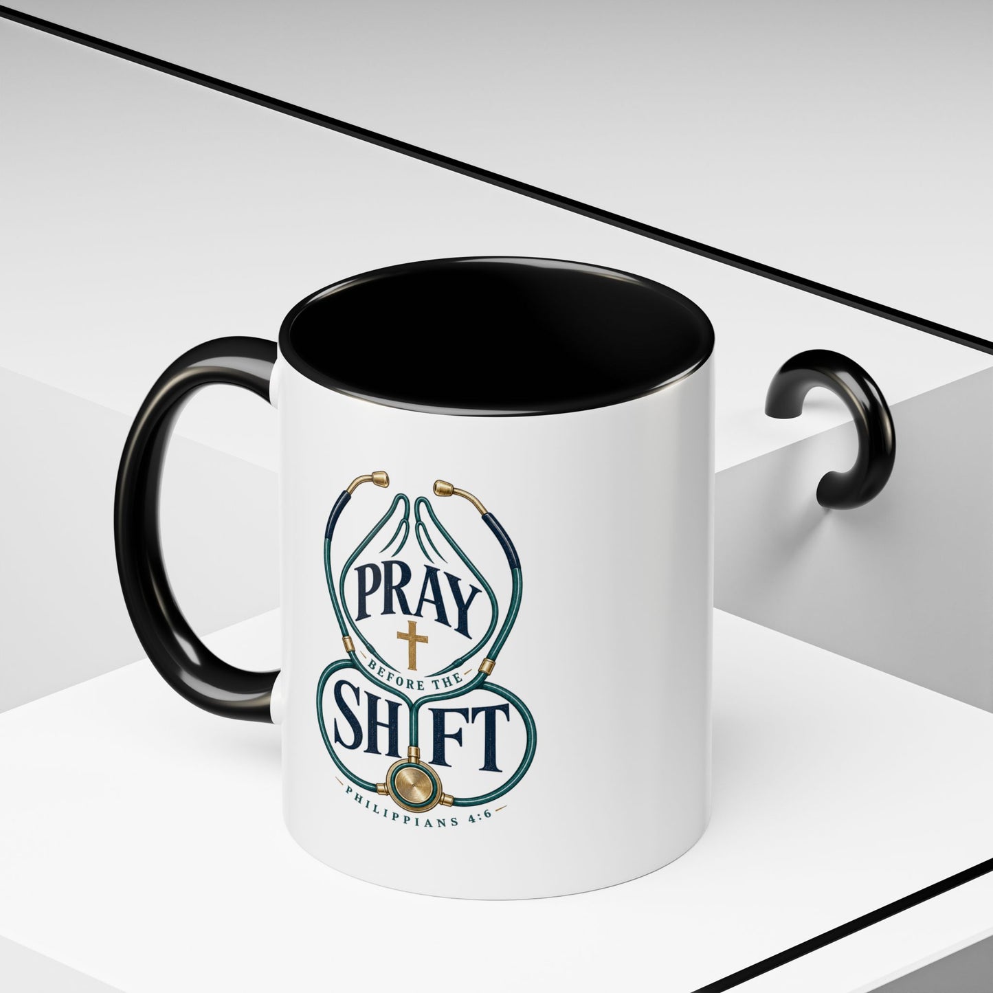Pray Before The Shift | Ceramic Coffee Mug