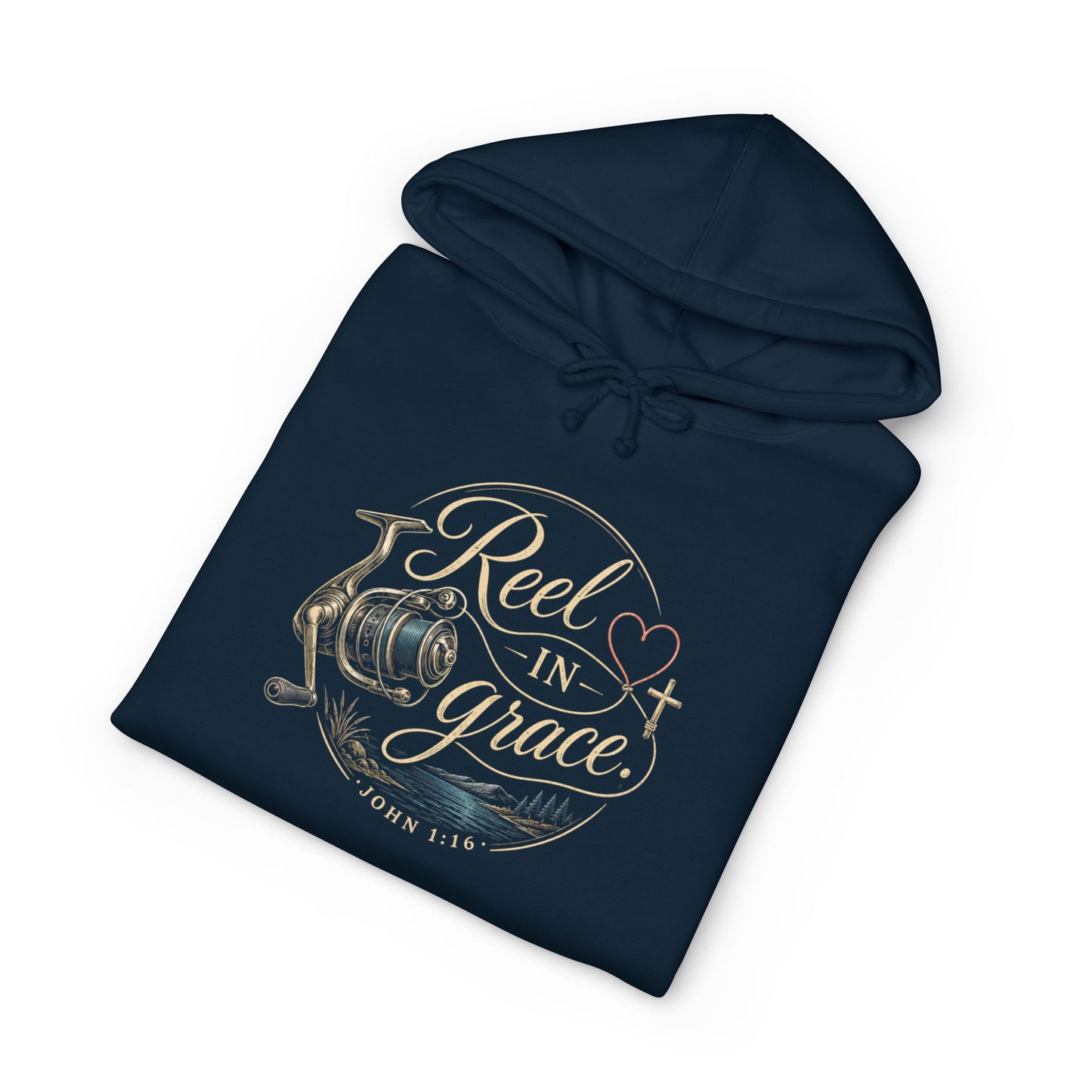 Reel In Grace | Fishing Hoodie