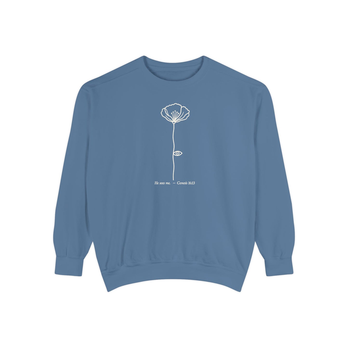 He Sees Me DTG Women's Sweatshirt