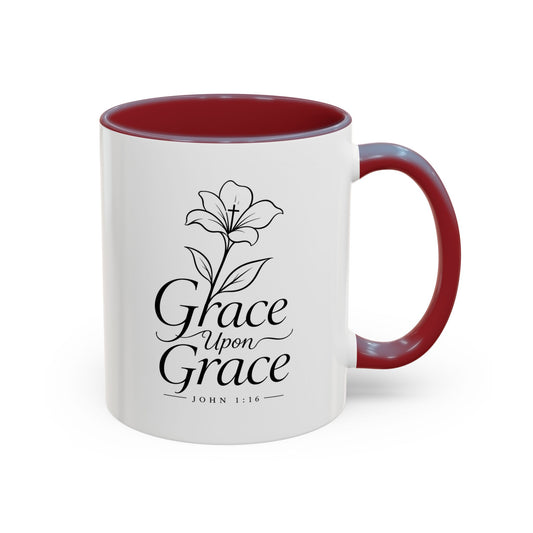 Grace Upon Grace | Ceramic Coffee Mug