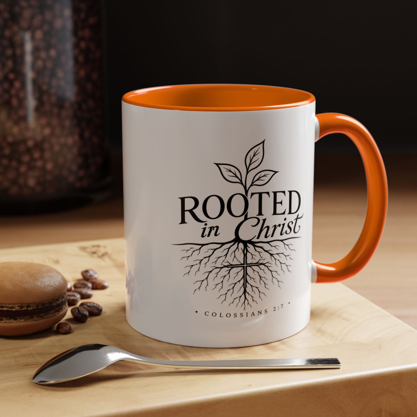 Rooted in Christ | Ceramic Coffee Mug
