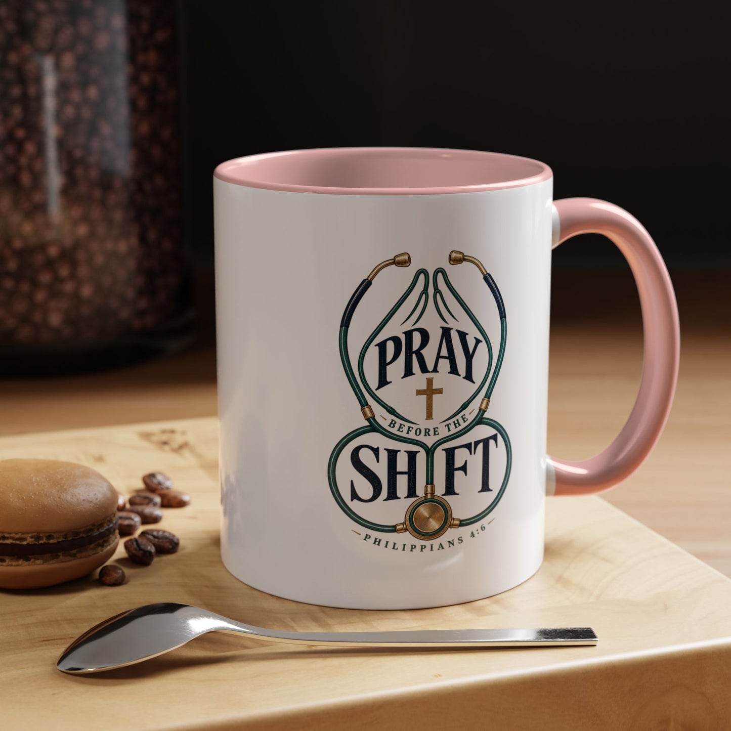 Pray Before The Shift | Ceramic Coffee Mug