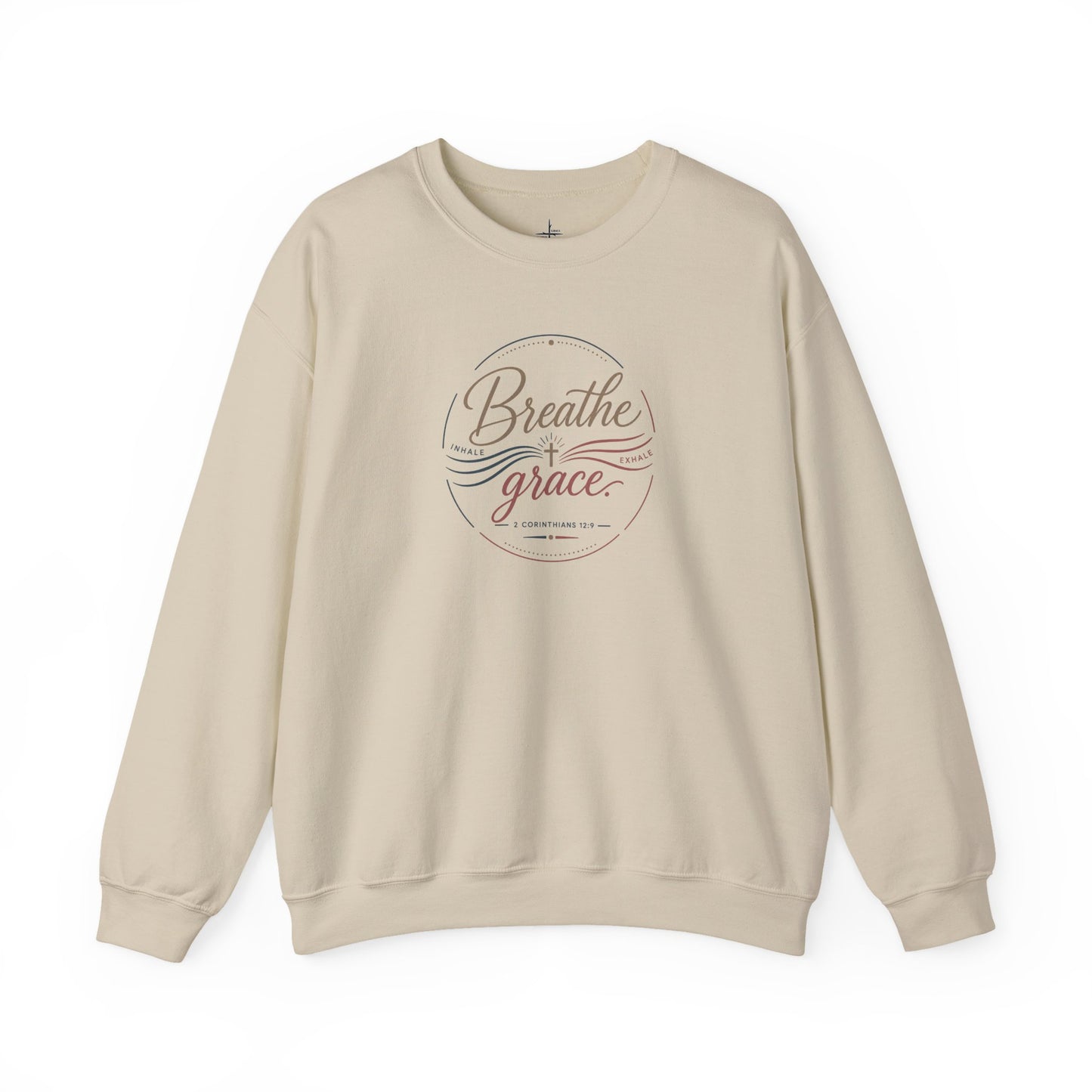 Breathe Grace | Crewneck Sweatshirt