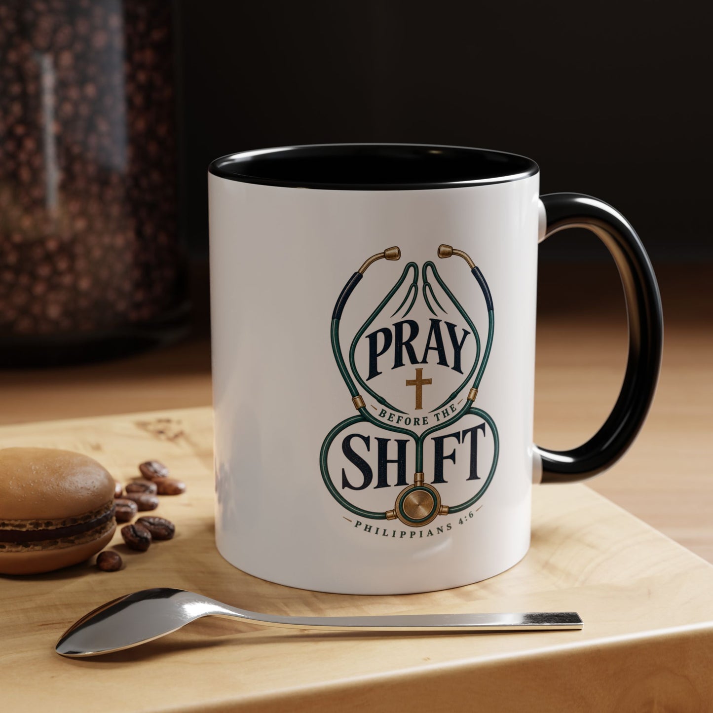 Pray Before The Shift | Ceramic Coffee Mug