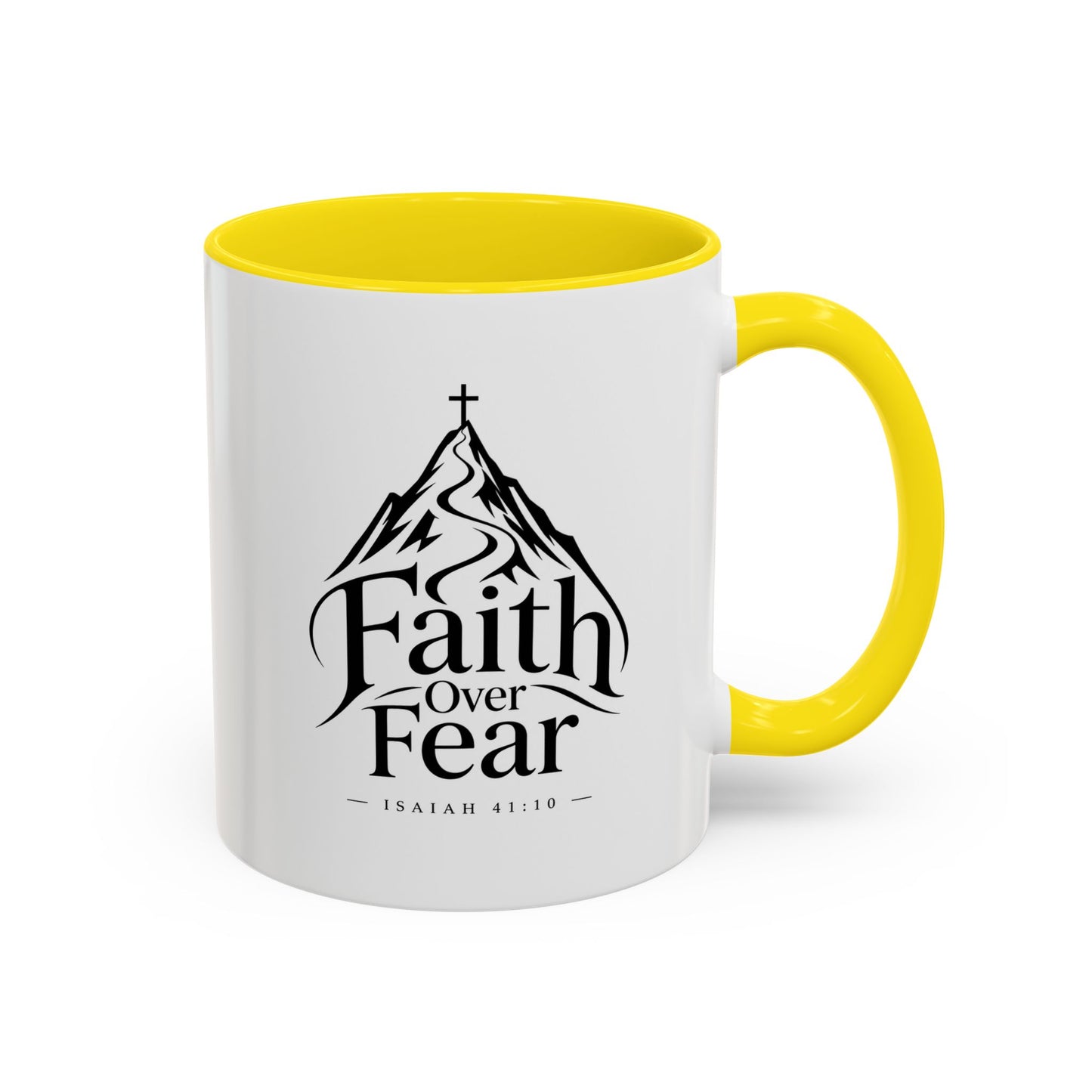Faith Over Fear | Ceramic Coffee Mug