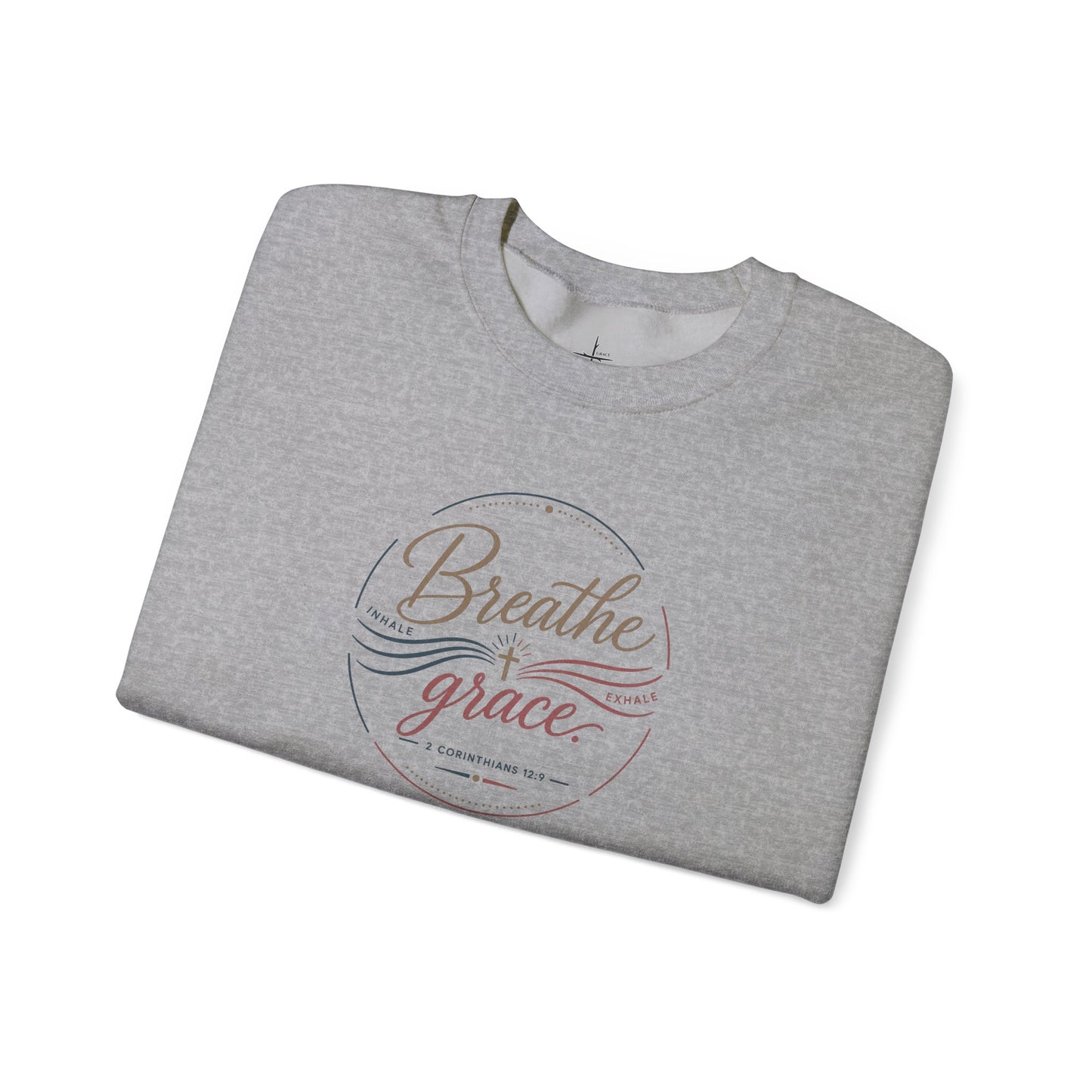 Breathe Grace | Crewneck Sweatshirt