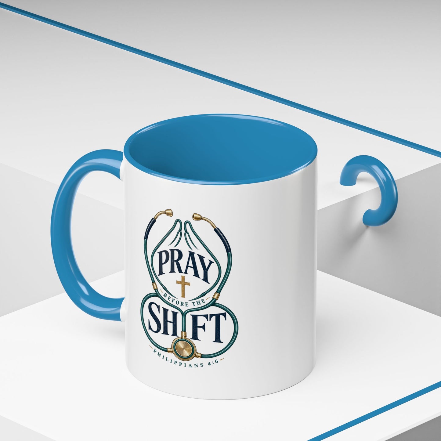 Pray Before The Shift | Ceramic Coffee Mug