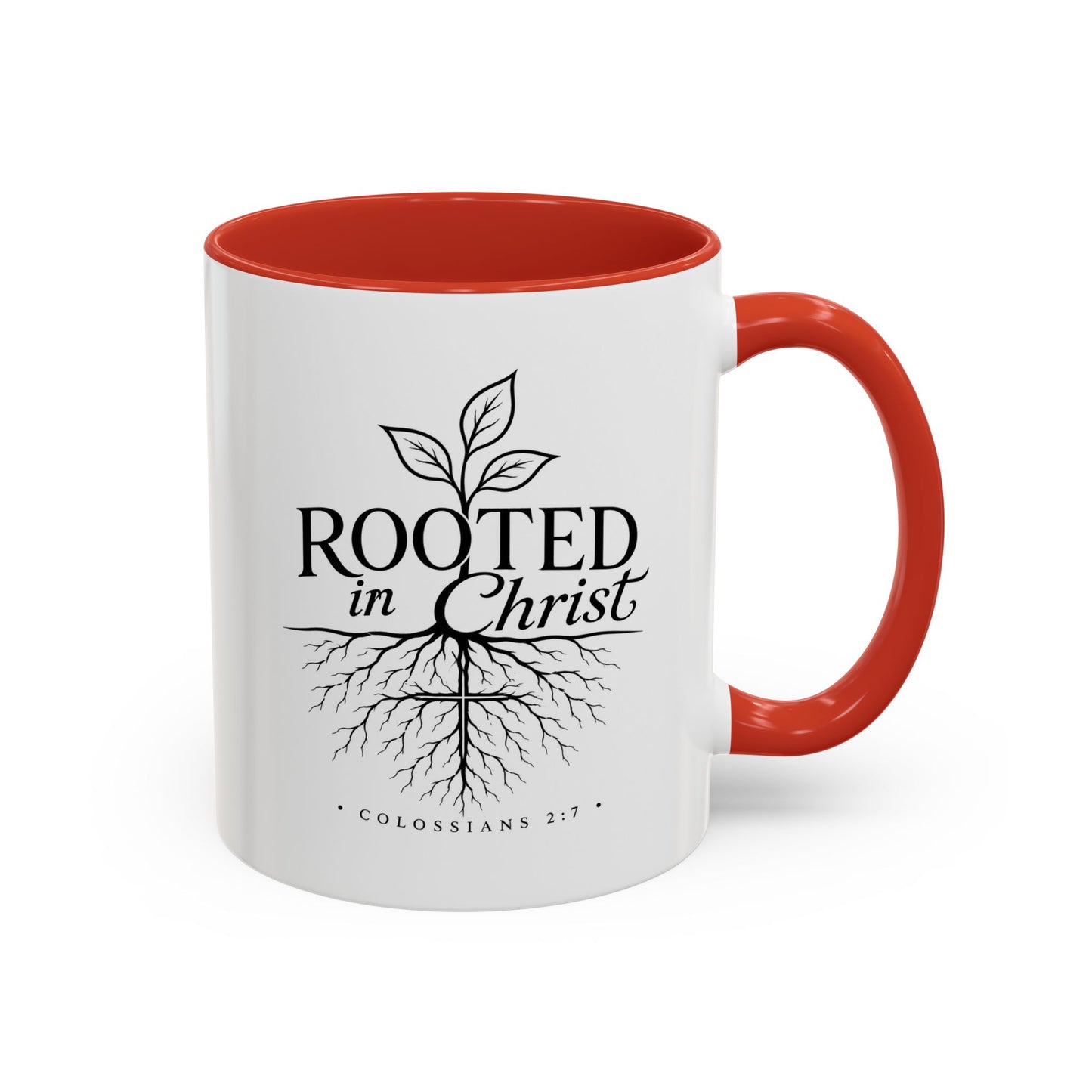 Rooted in Christ | Ceramic Coffee Mug