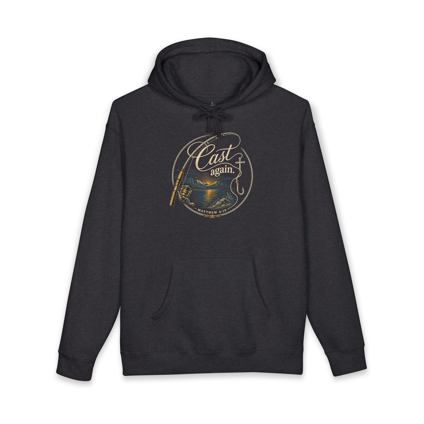 Cast Again | Christian Fishing Hoodie
