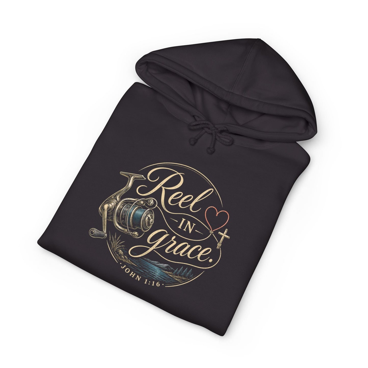 Reel In Grace | Fishing Hoodie