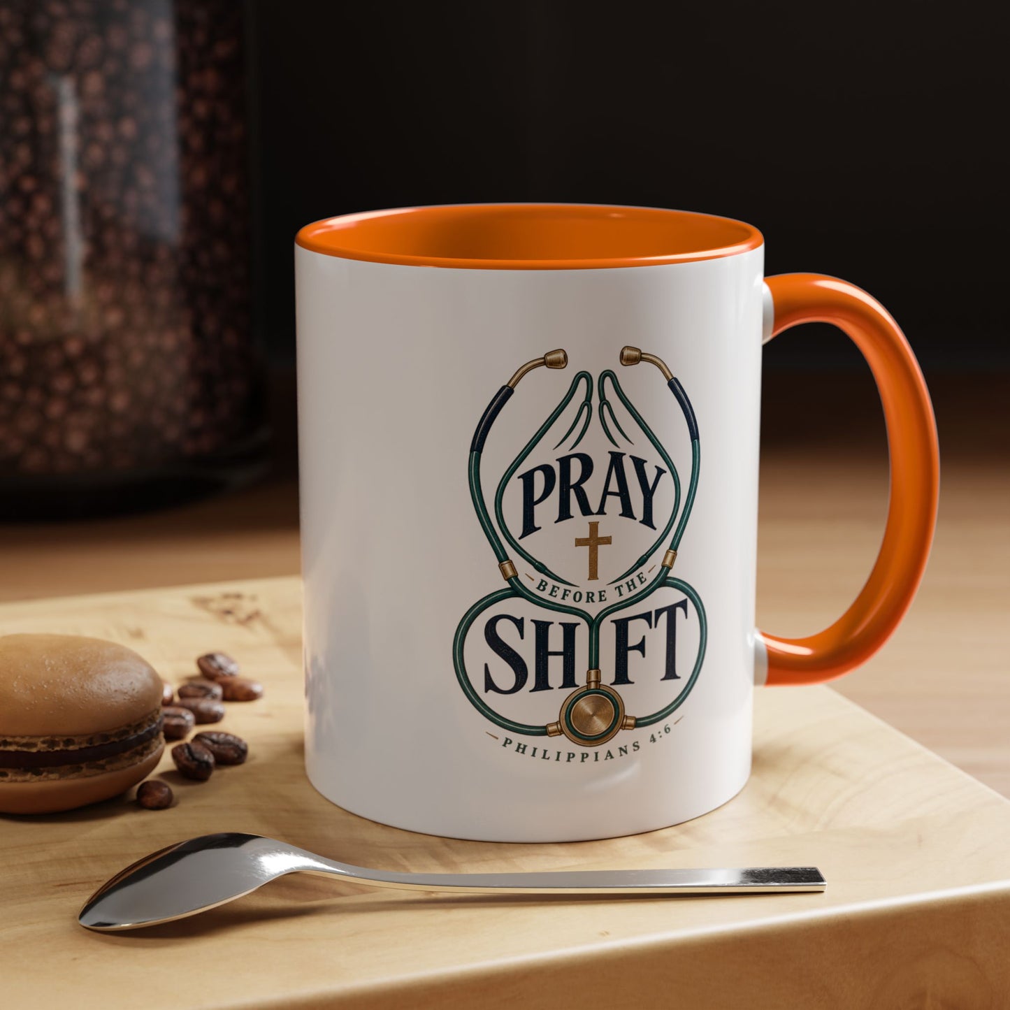 Pray Before The Shift | Ceramic Coffee Mug