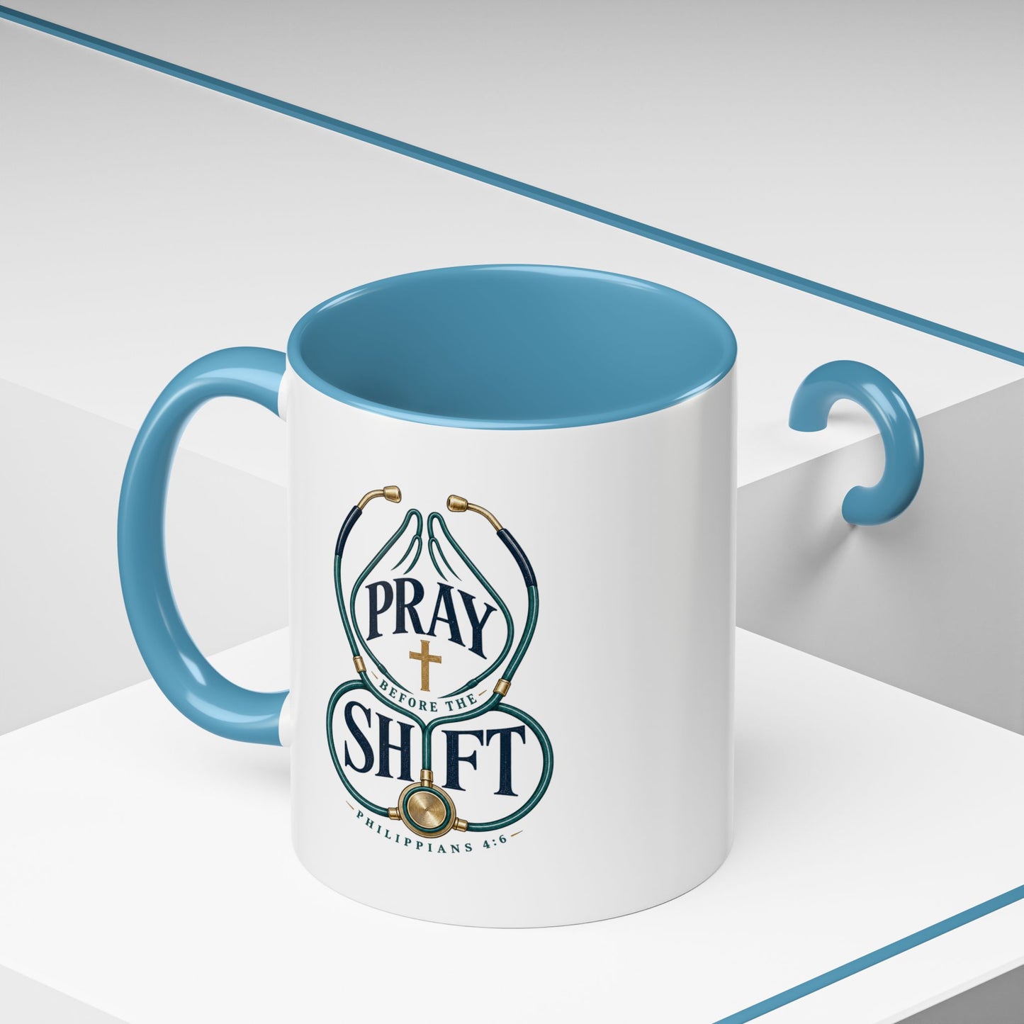 Pray Before The Shift | Ceramic Coffee Mug
