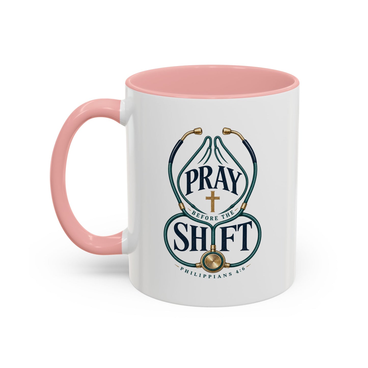 Pray Before The Shift | Ceramic Coffee Mug
