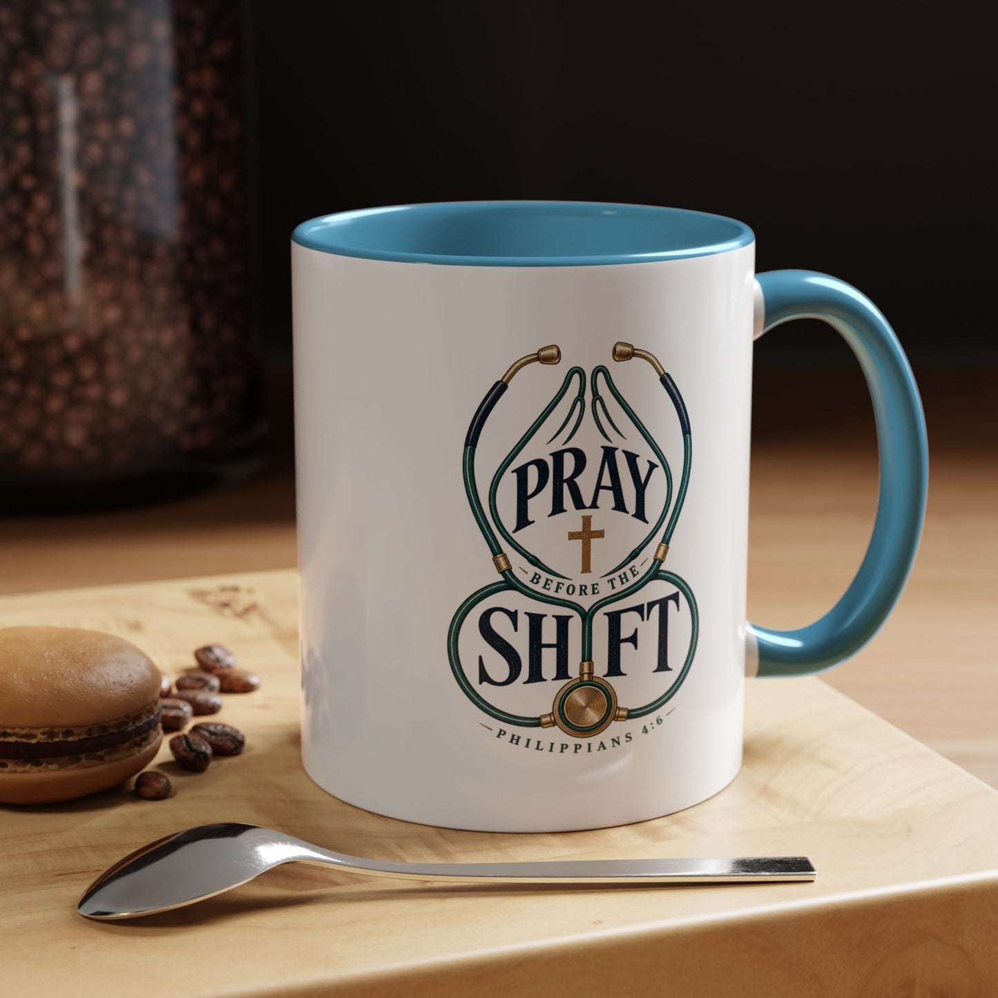 Pray Before The Shift | Ceramic Coffee Mug