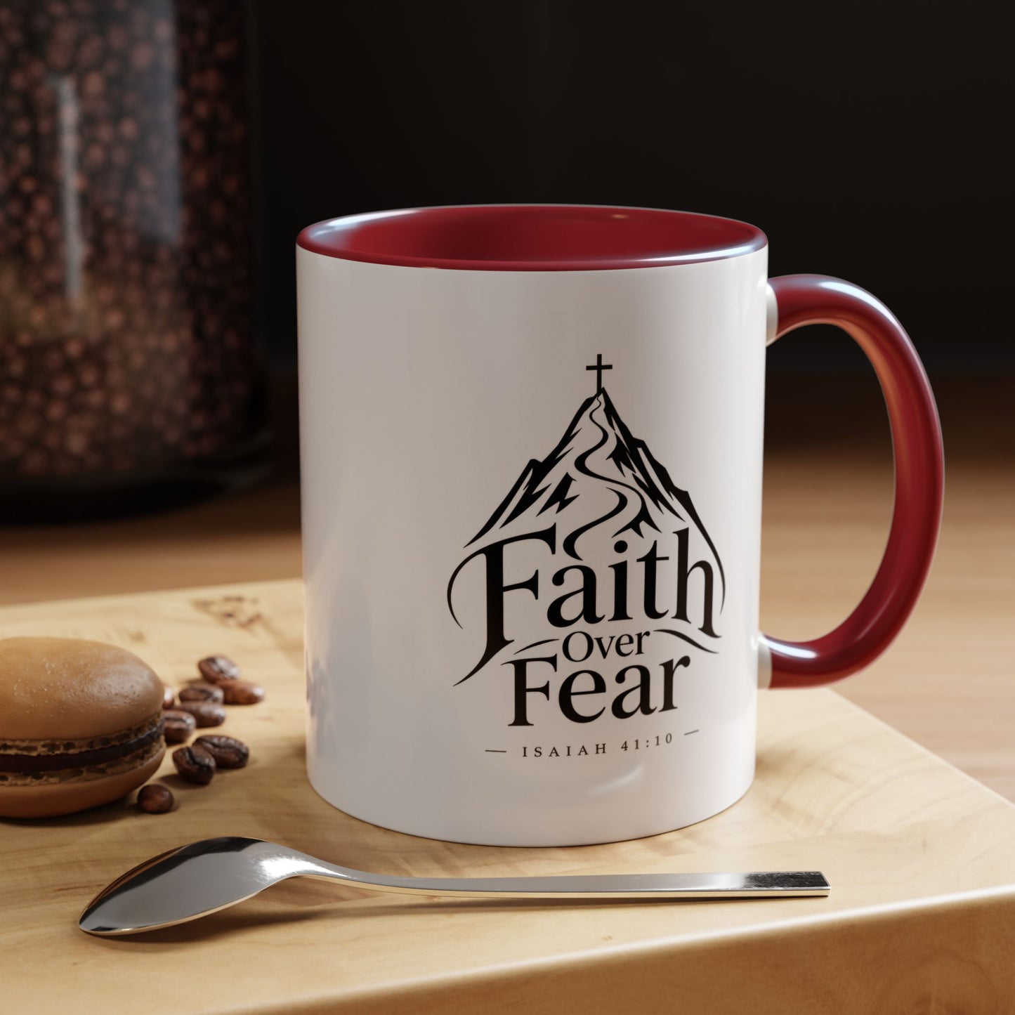 Faith Over Fear | Ceramic Coffee Mug
