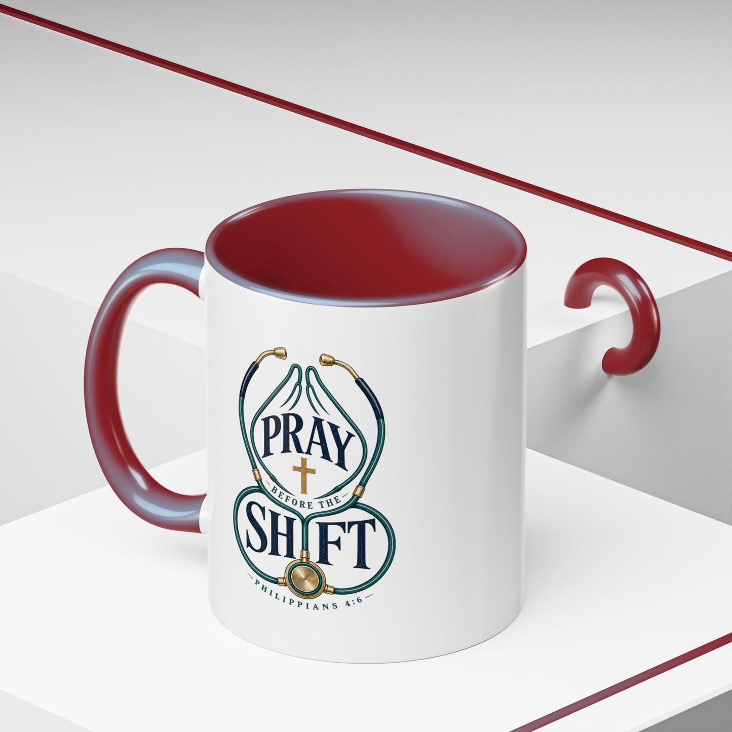 Pray Before The Shift | Ceramic Coffee Mug