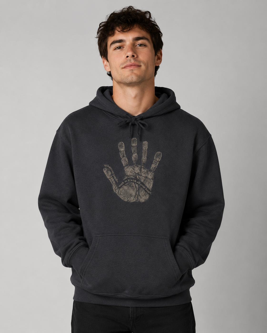 Work With All Your Heart Hoodie
