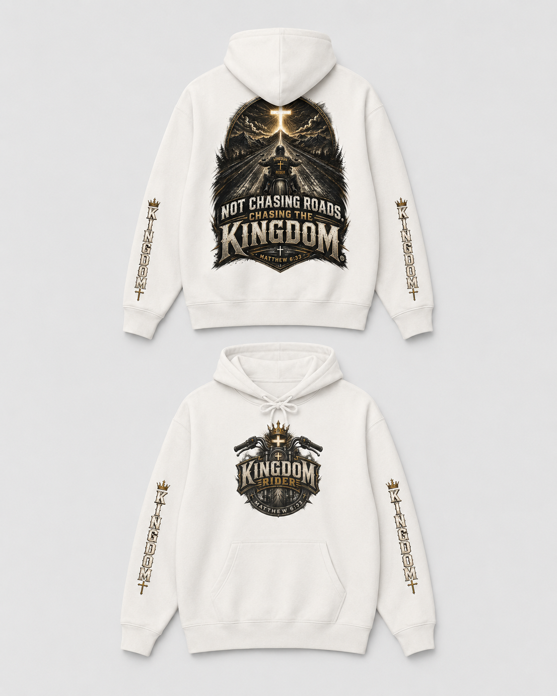 Kingdom Rider | Biker Hoodie