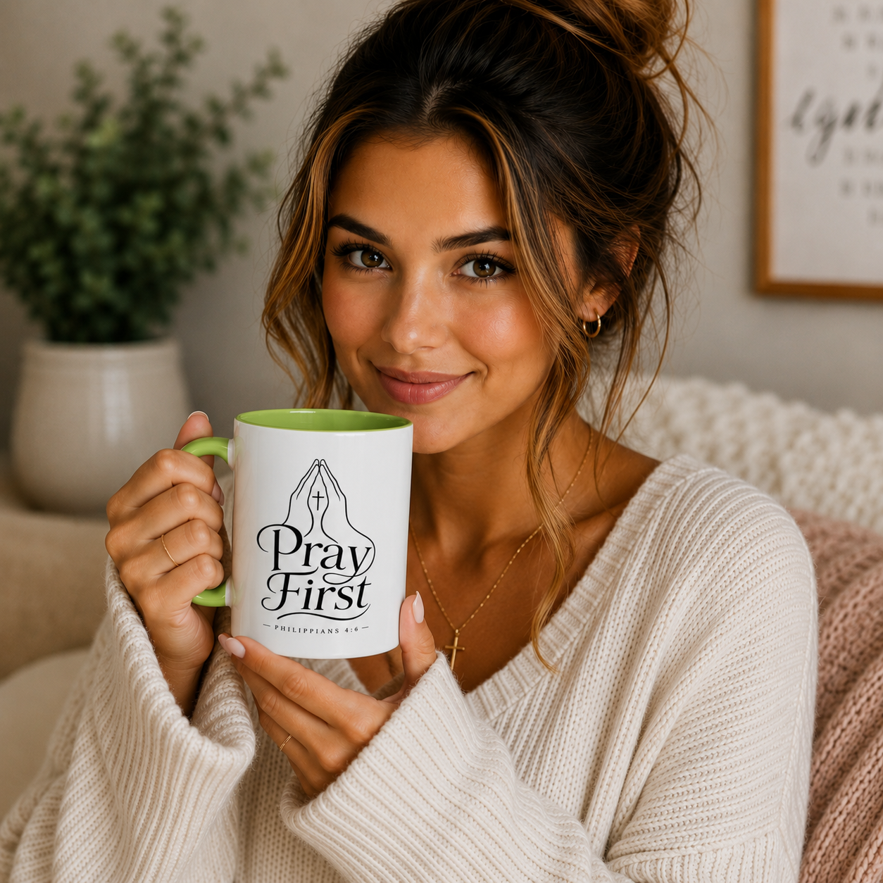 Pray First | Ceramic Coffee Mug