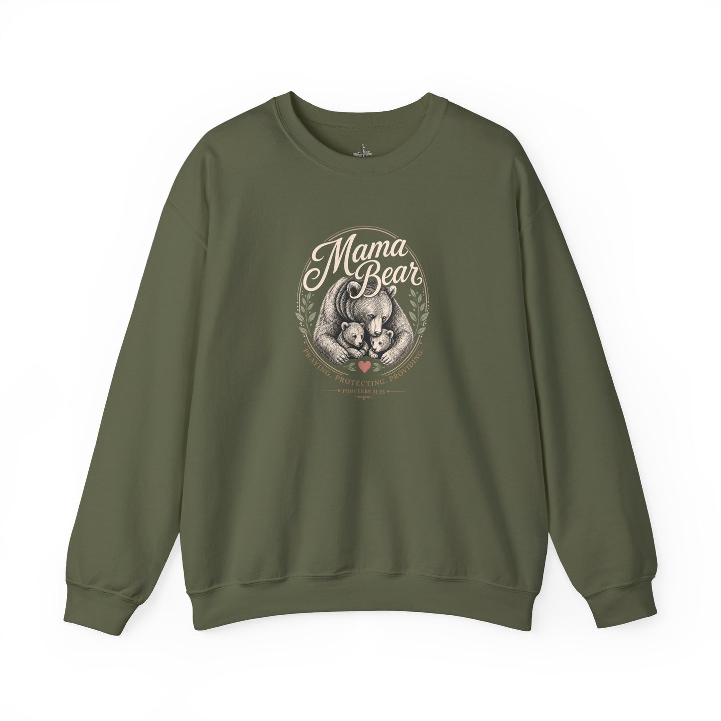 Mama Bear | Heavy Blend Crewneck Sweatshirt