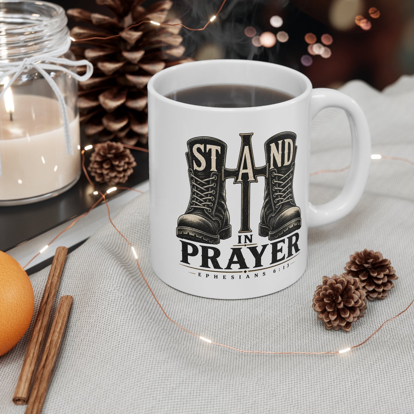 Stand In Prayer | Ceramic Coffee Mug