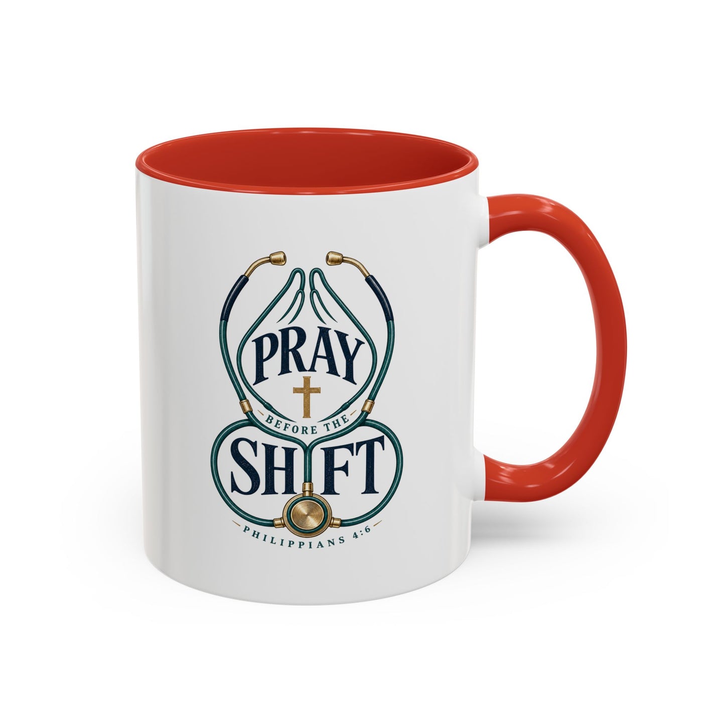 Pray Before The Shift | Ceramic Coffee Mug