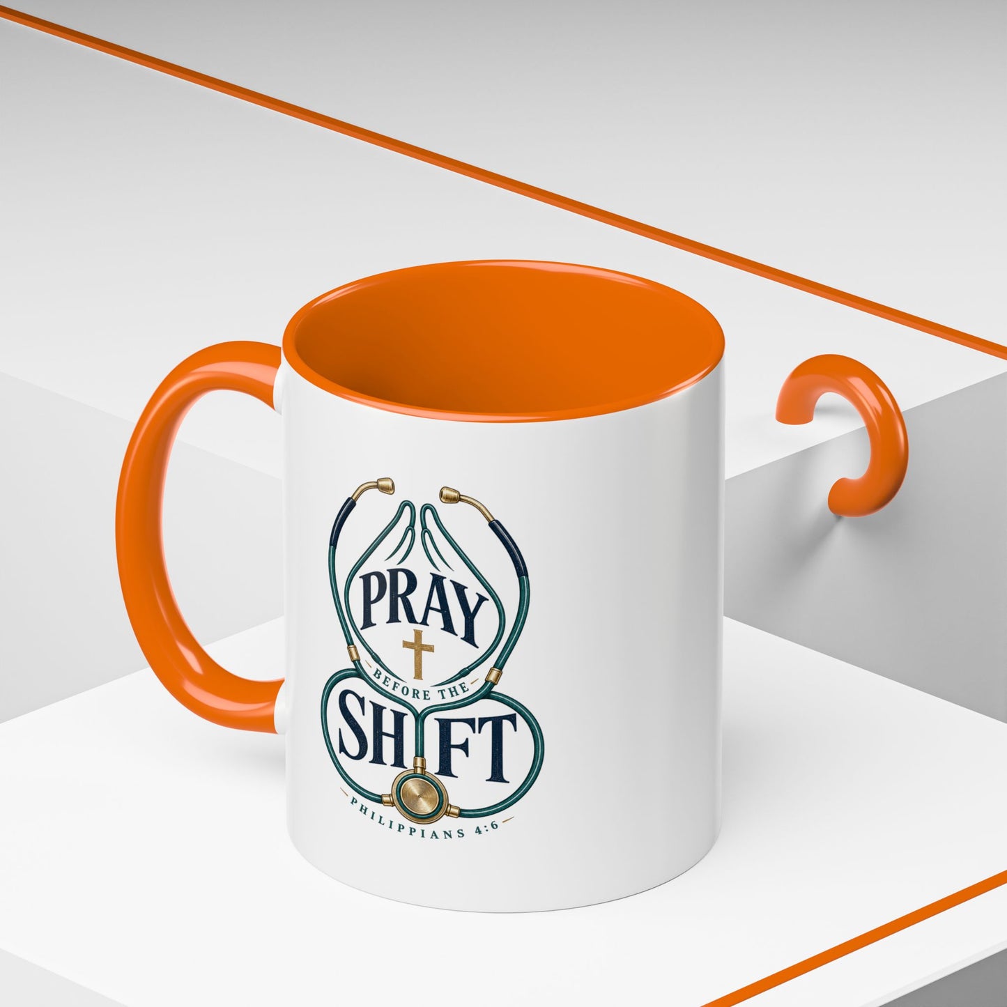 Pray Before The Shift | Ceramic Coffee Mug