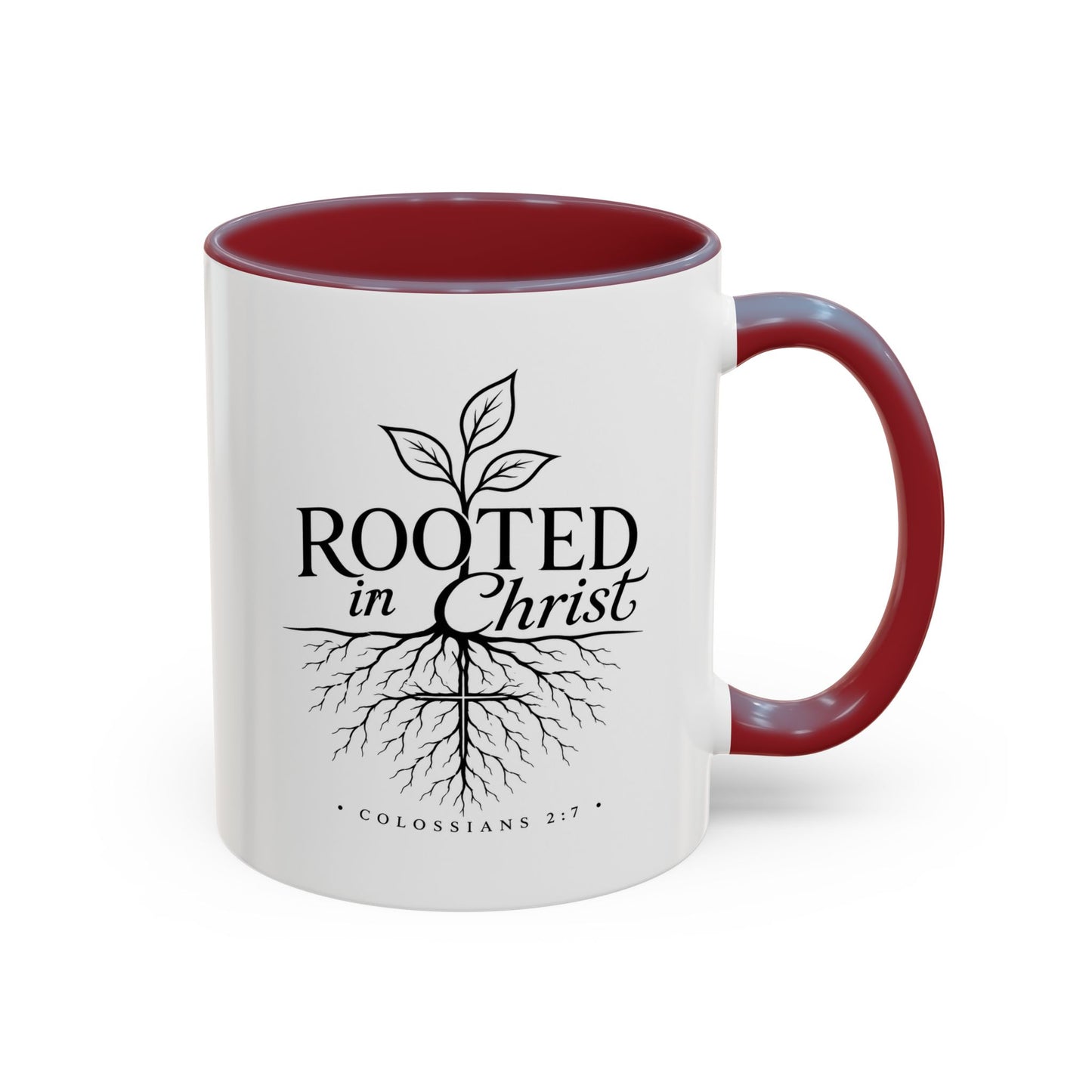 Rooted in Christ | Ceramic Coffee Mug