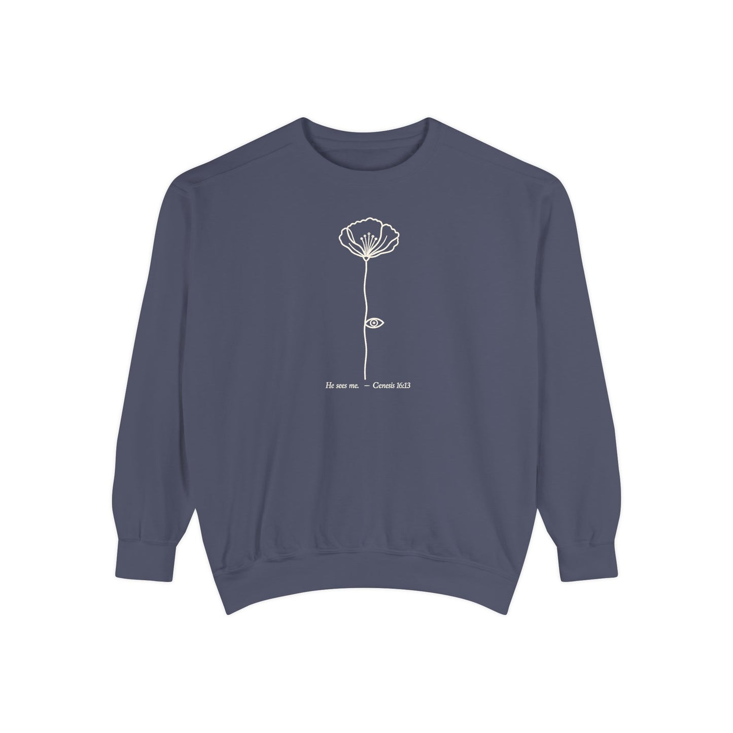 He Sees Me DTG Women's Sweatshirt