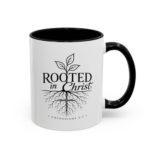 Rooted in Christ | Ceramic Coffee Mug